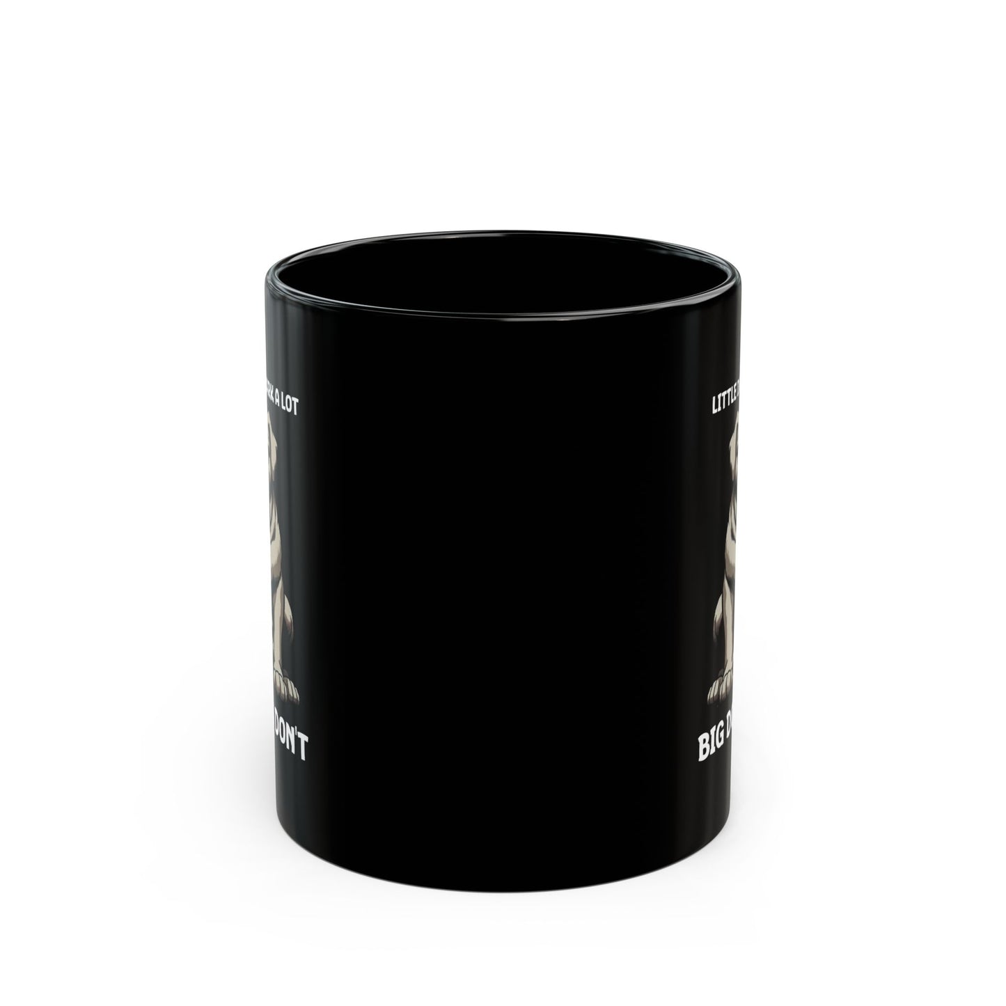 Little Dogs & Big Dogs - 11oz Black Mug