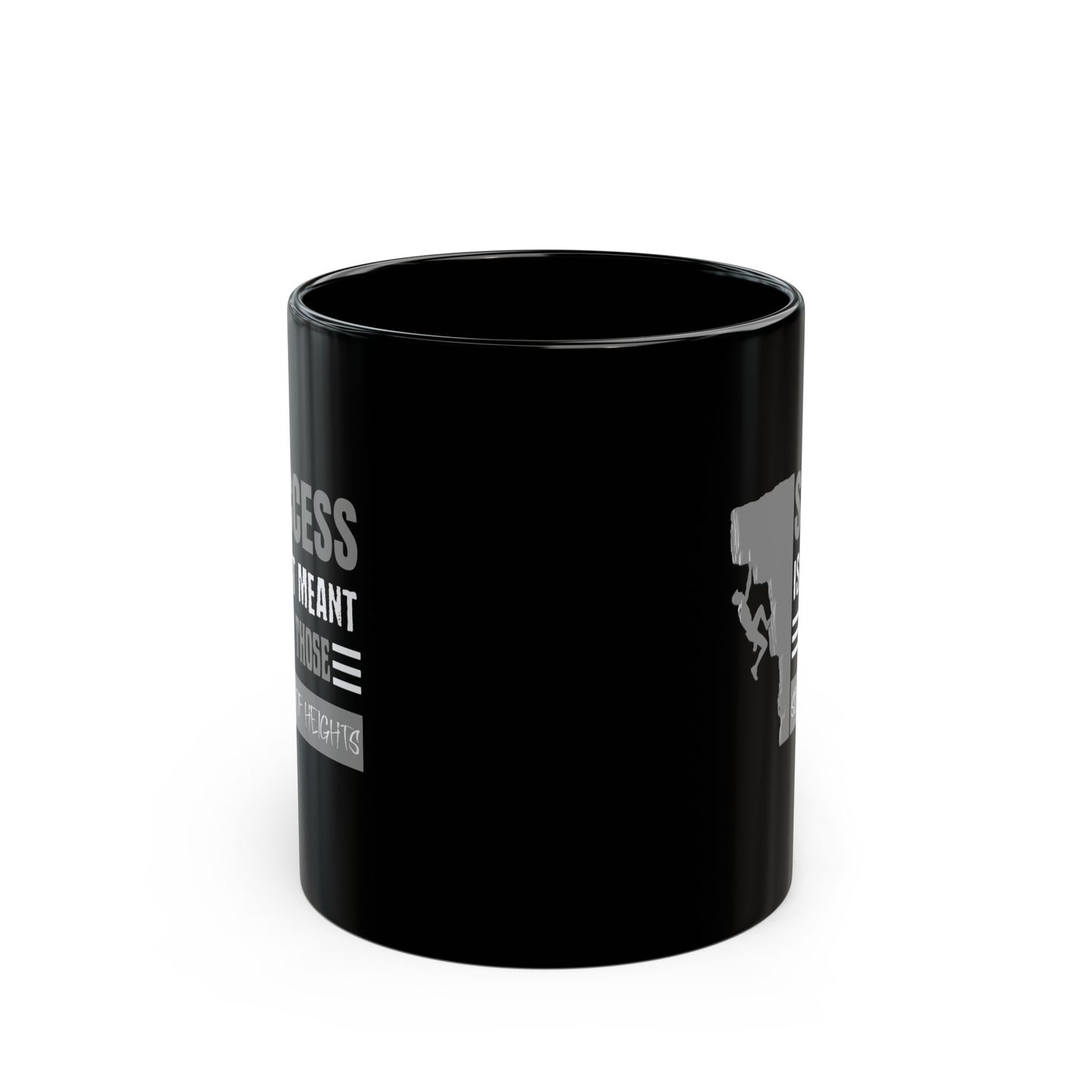Scared of Heights - 11oz Black Mug