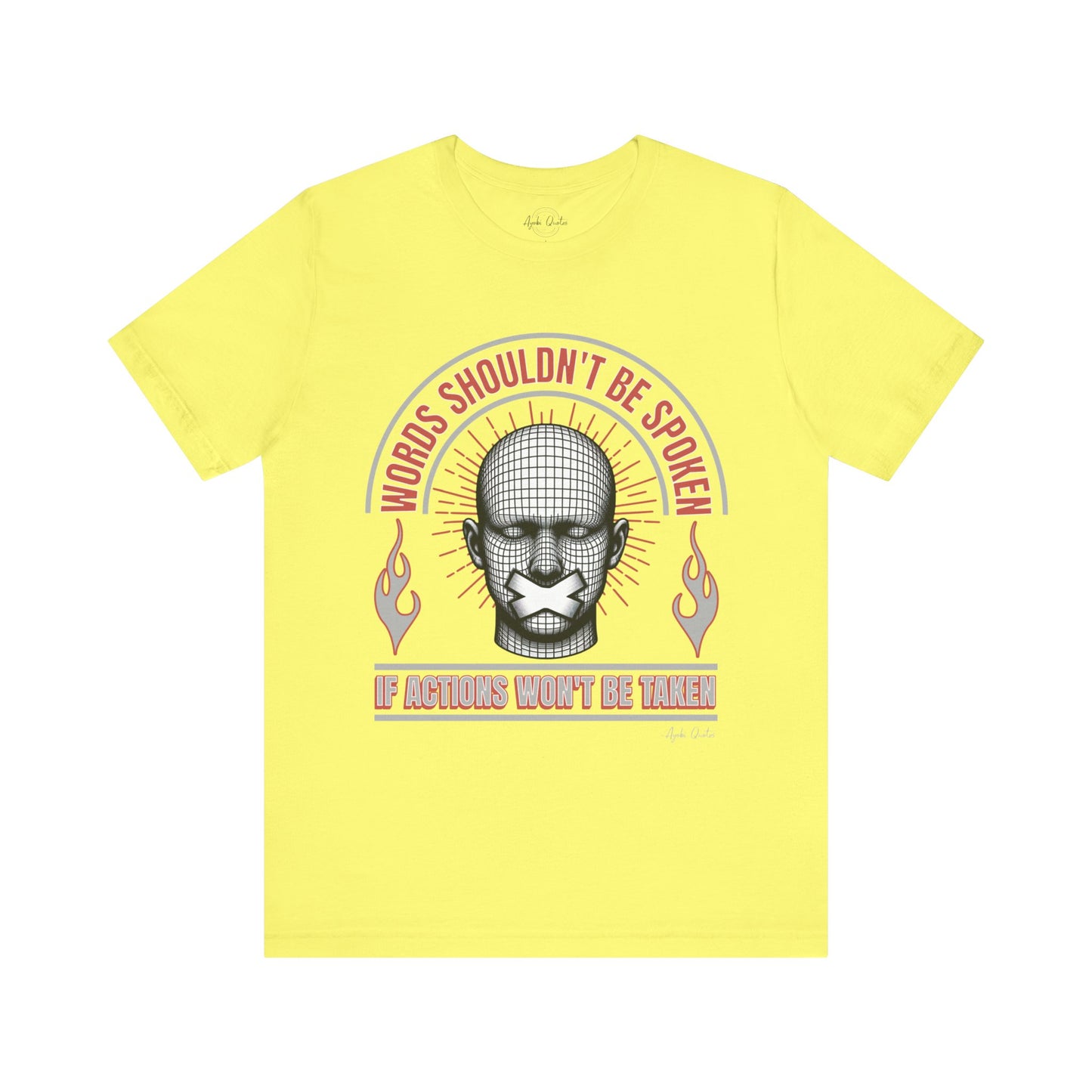 Words & Actions - Unisex T-Shirt