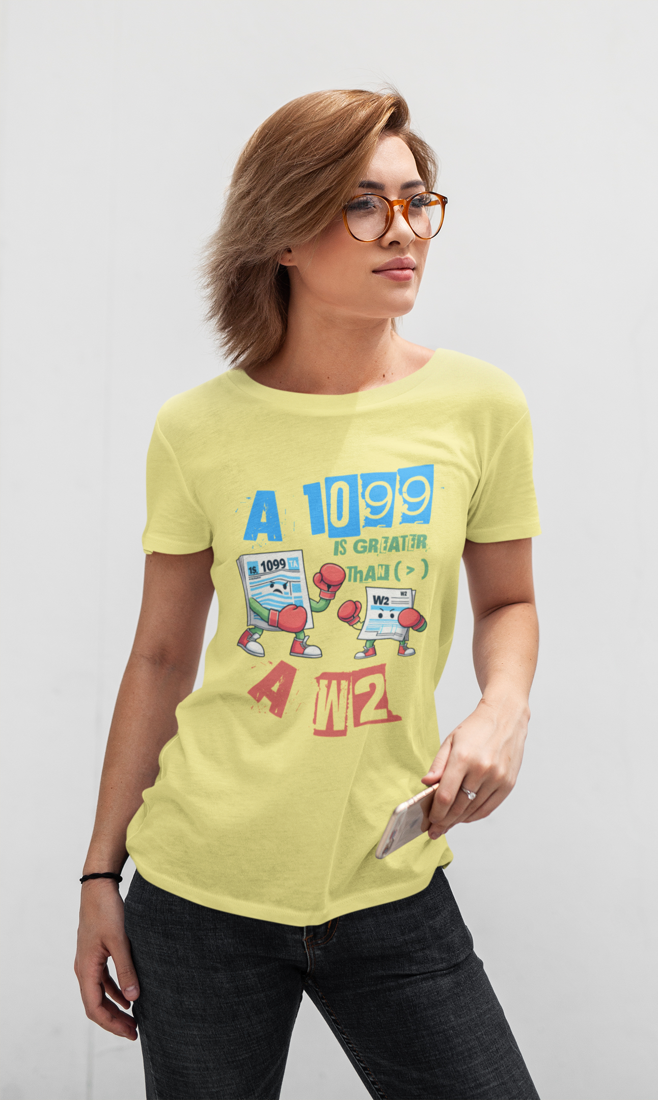 1099 Greater Than W2 - Unisex T-Shirt