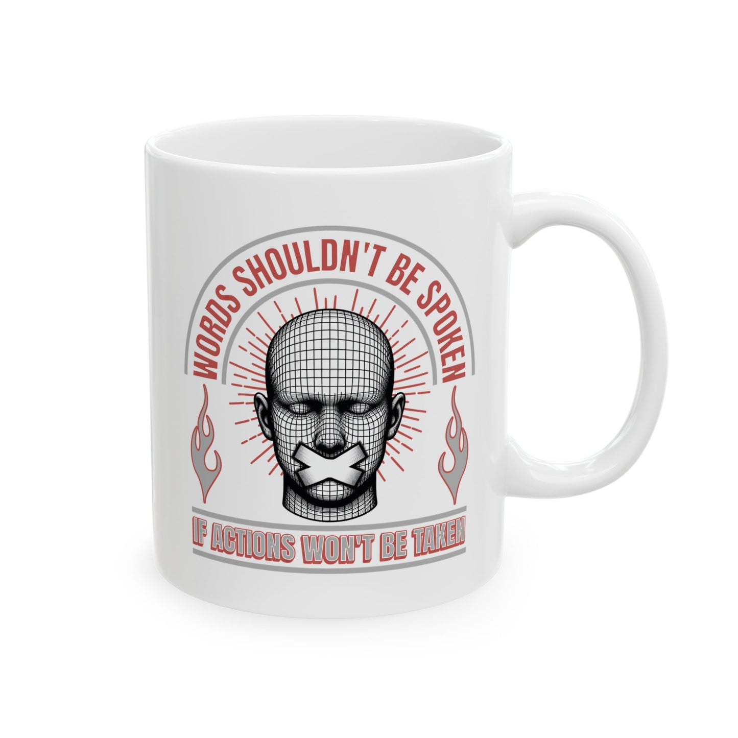 Words & Actions - 11oz White Mug