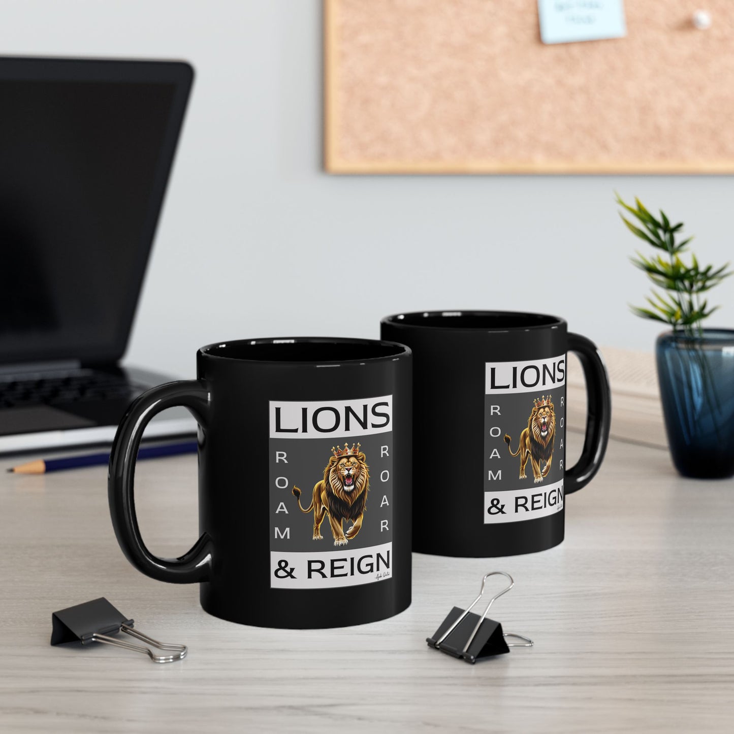 Lions RRR (Color) - 11oz Black Mug
