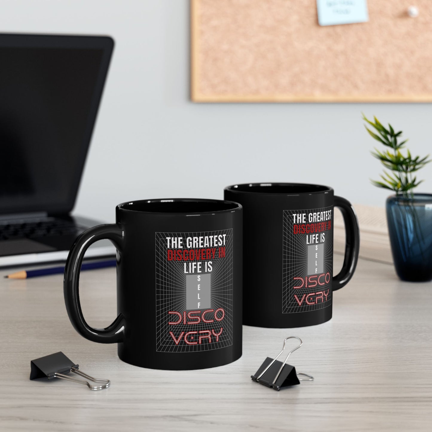 The Greatest Discovery - 11oz Black Mug
