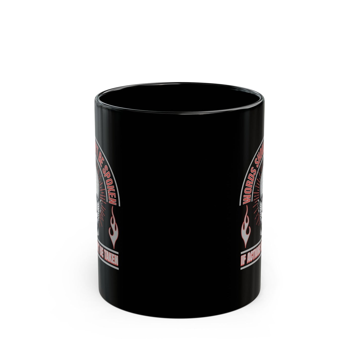 Words & Actions - 11oz Black Mug
