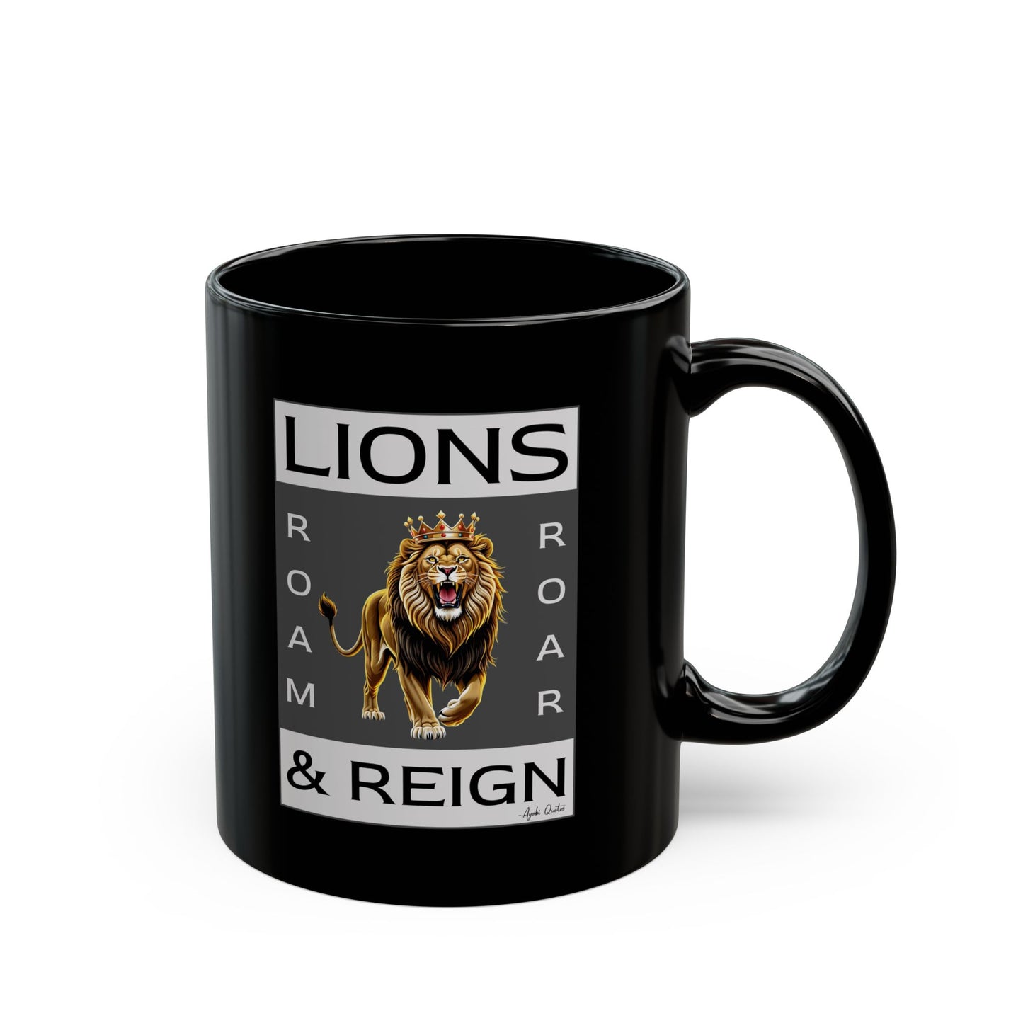 Lions RRR (Color) - 11oz Black Mug