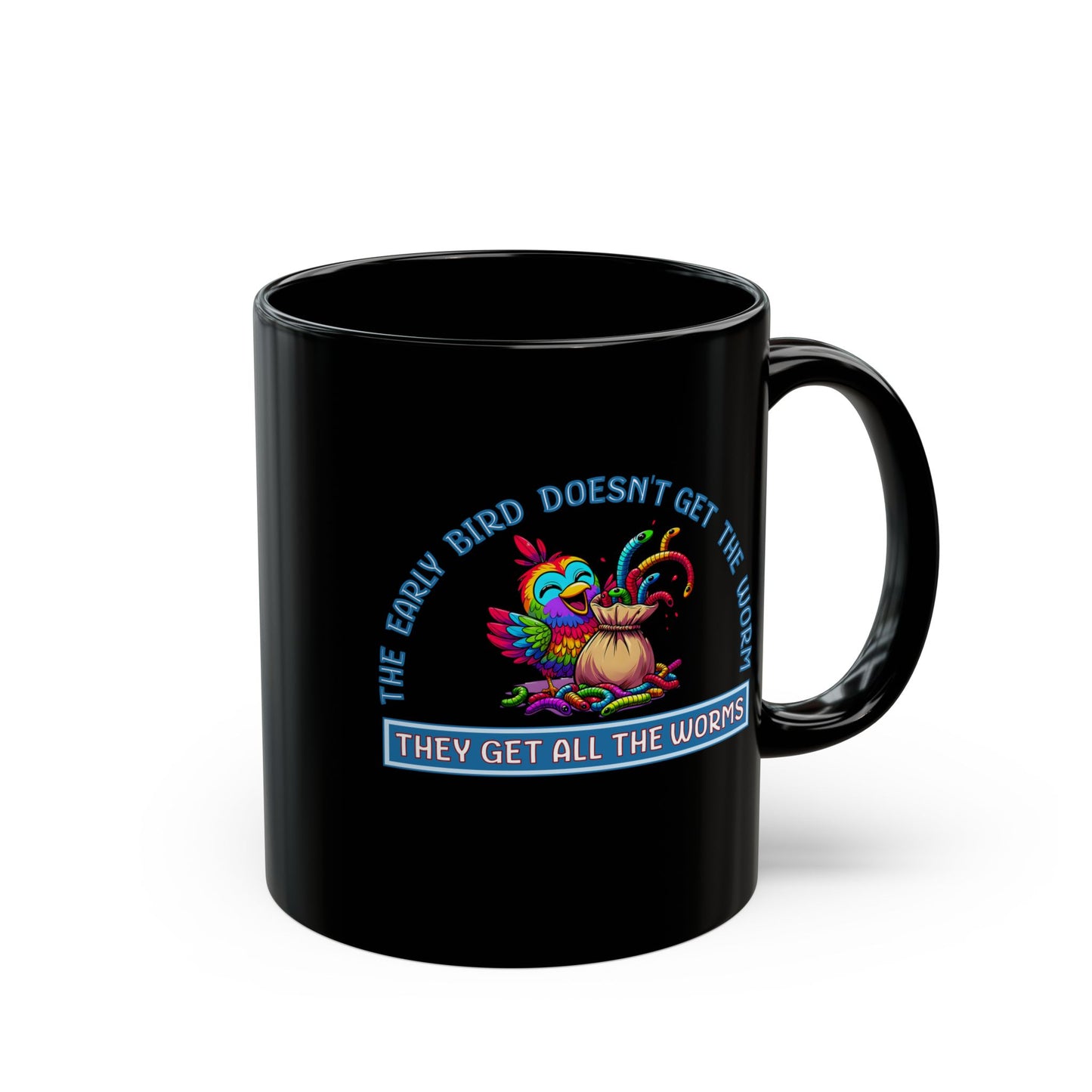 Early Bird - 11oz Black Mug