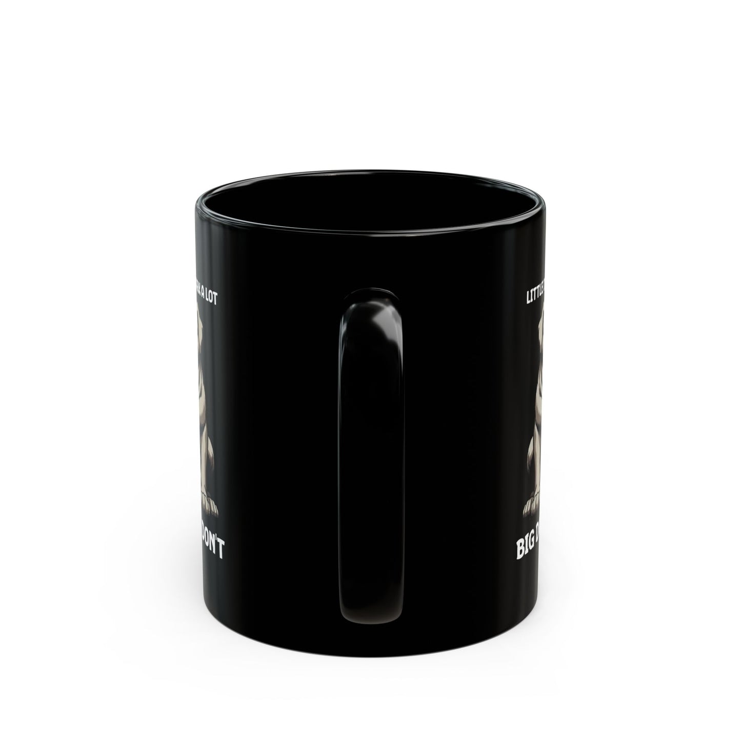 Little Dogs & Big Dogs - 11oz Black Mug