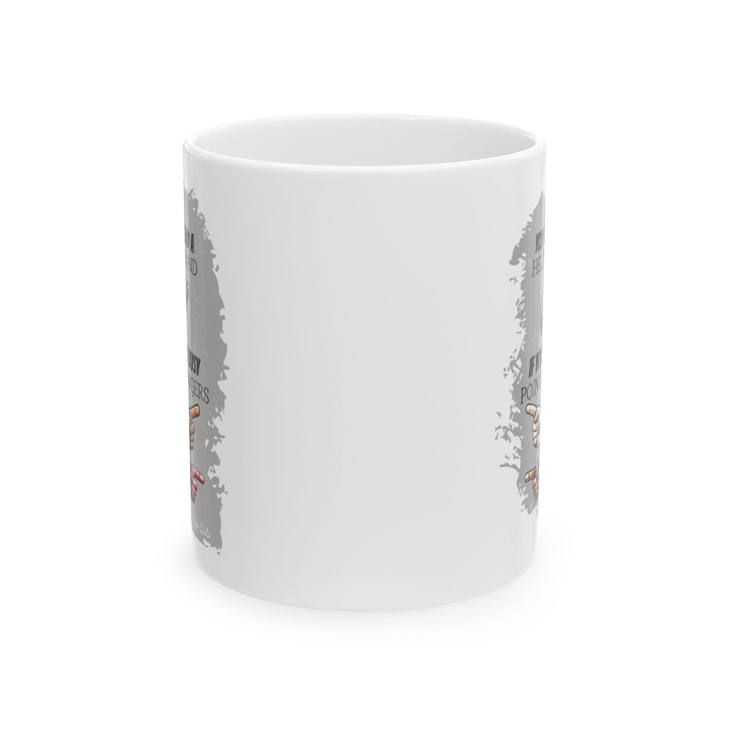 Helping Hand - 11oz White Mug