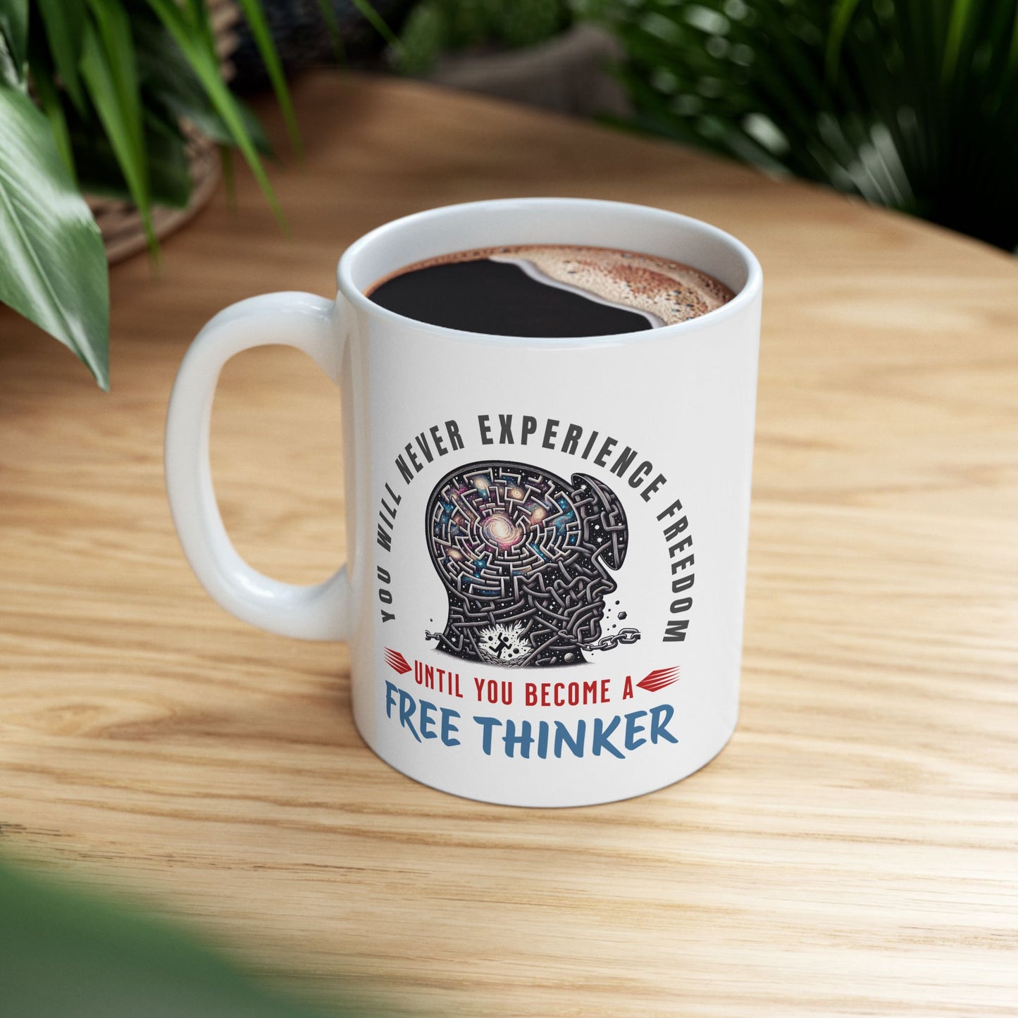 Free Thinker - 11oz White Mug