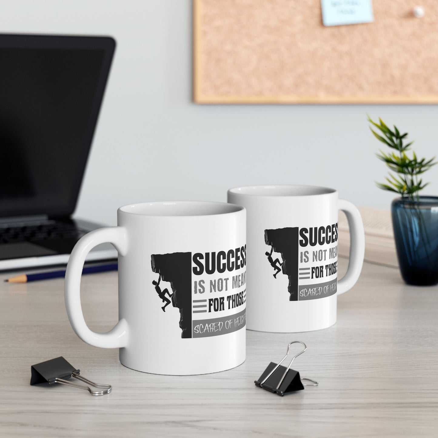 Scared of Heights - 11oz White Mug