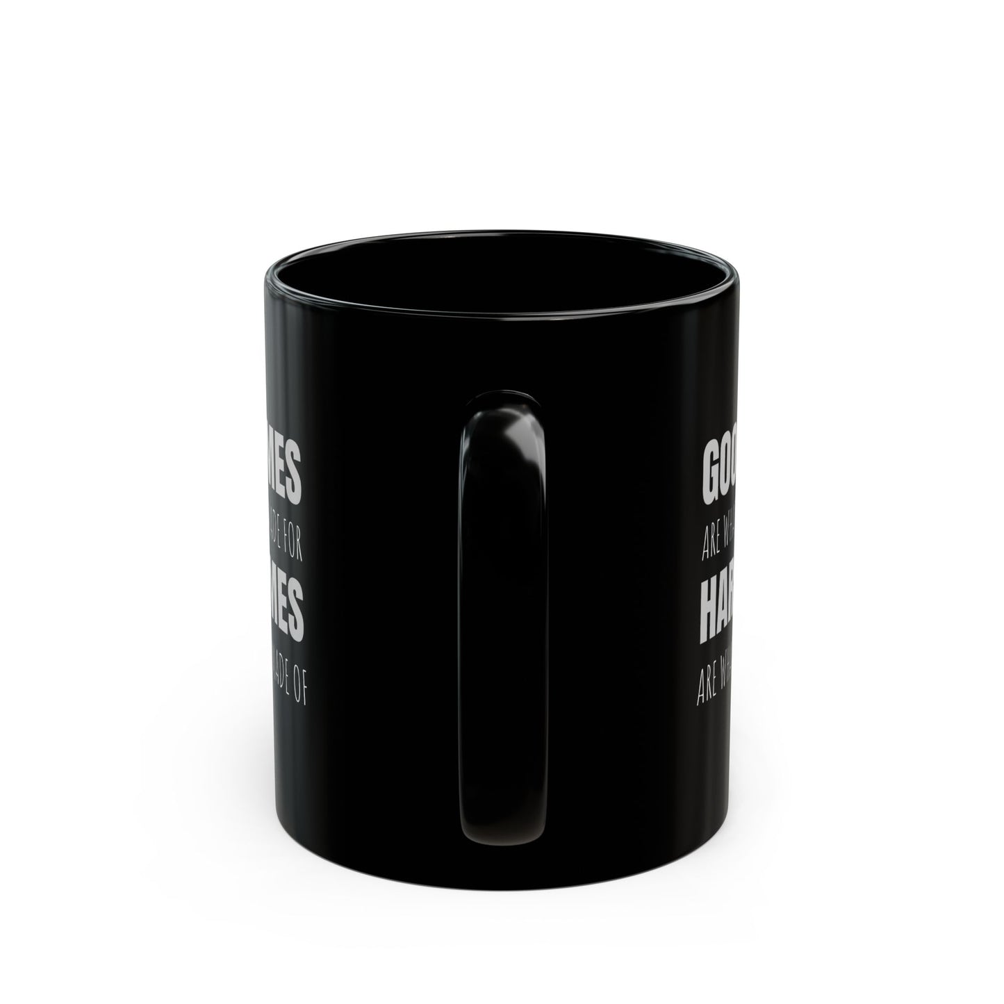 Good Times & Hard Times - 11oz Black Mug