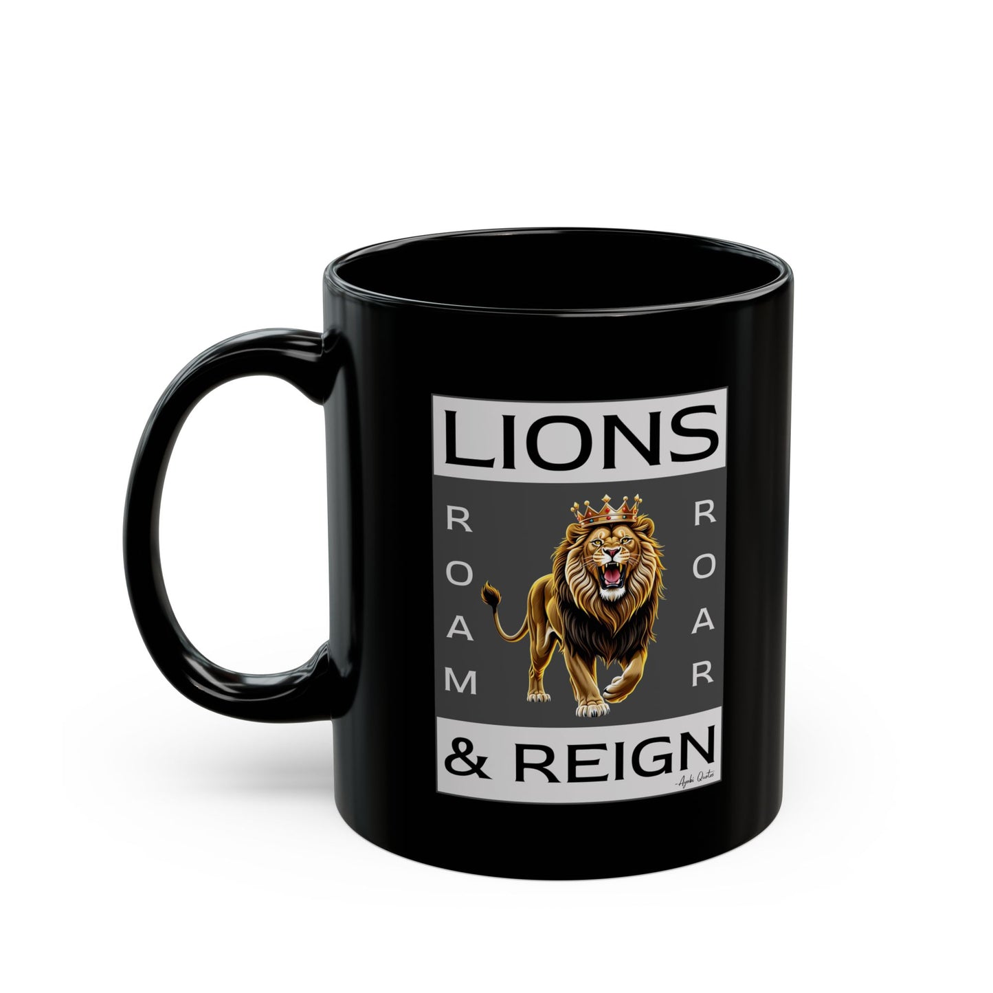 Lions RRR (Color) - 11oz Black Mug