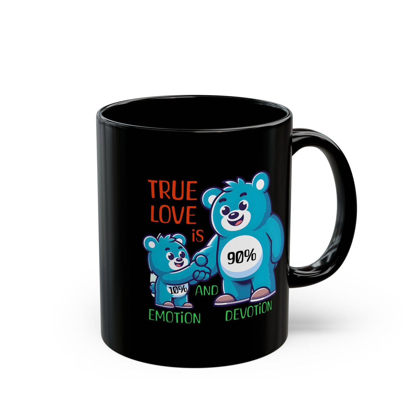 True Love - 11oz Black Mug
