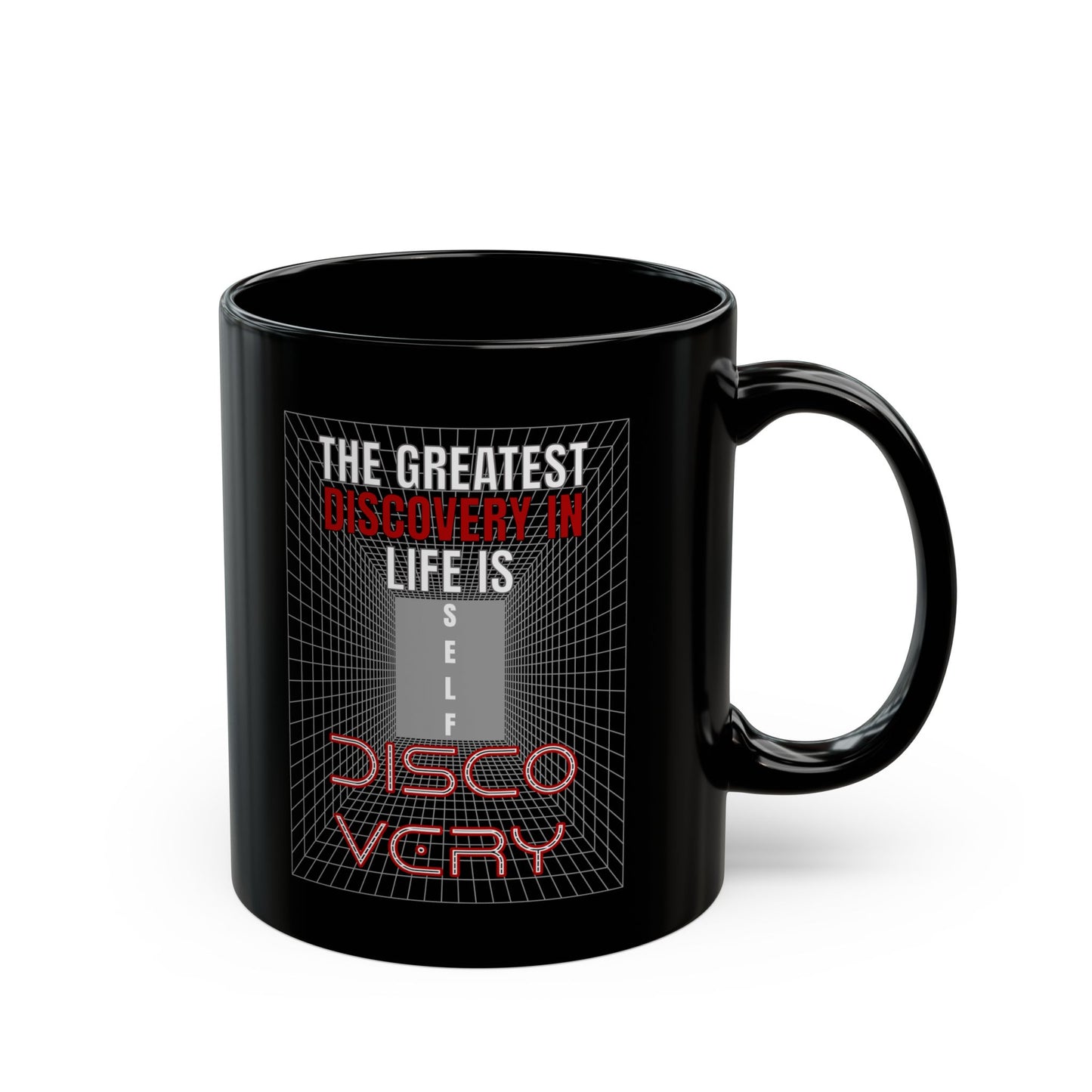 The Greatest Discovery - 11oz Black Mug