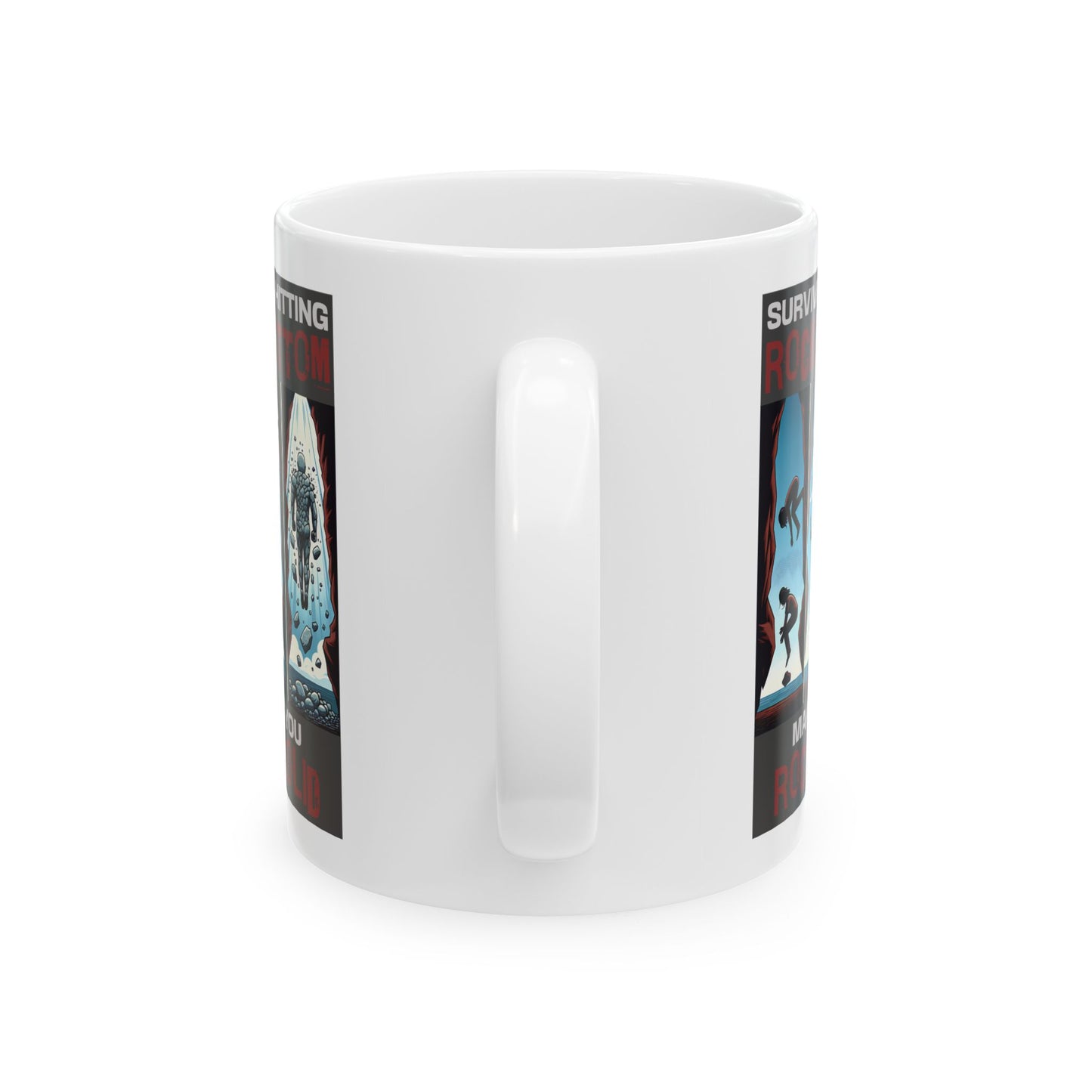 Rock Solid - 11oz White Mug