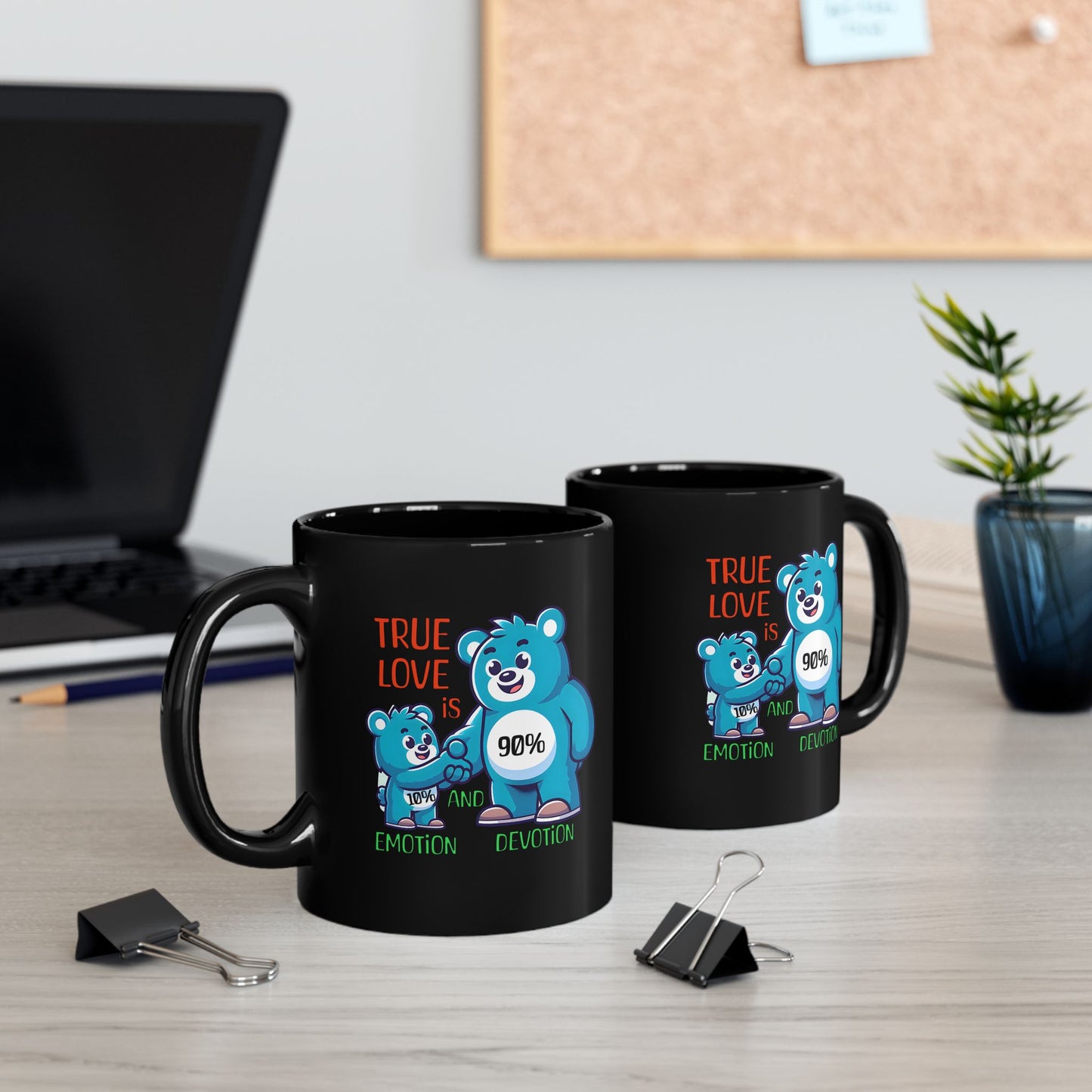 True Love - 11oz Black Mug