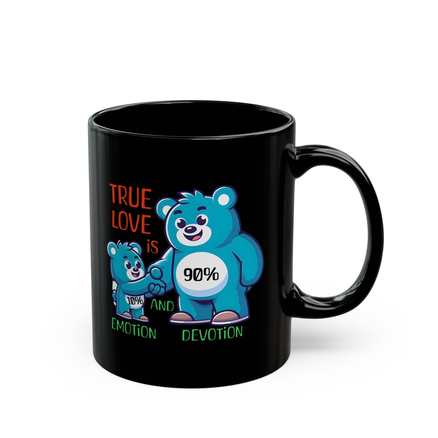 True Love - 11oz Black Mug