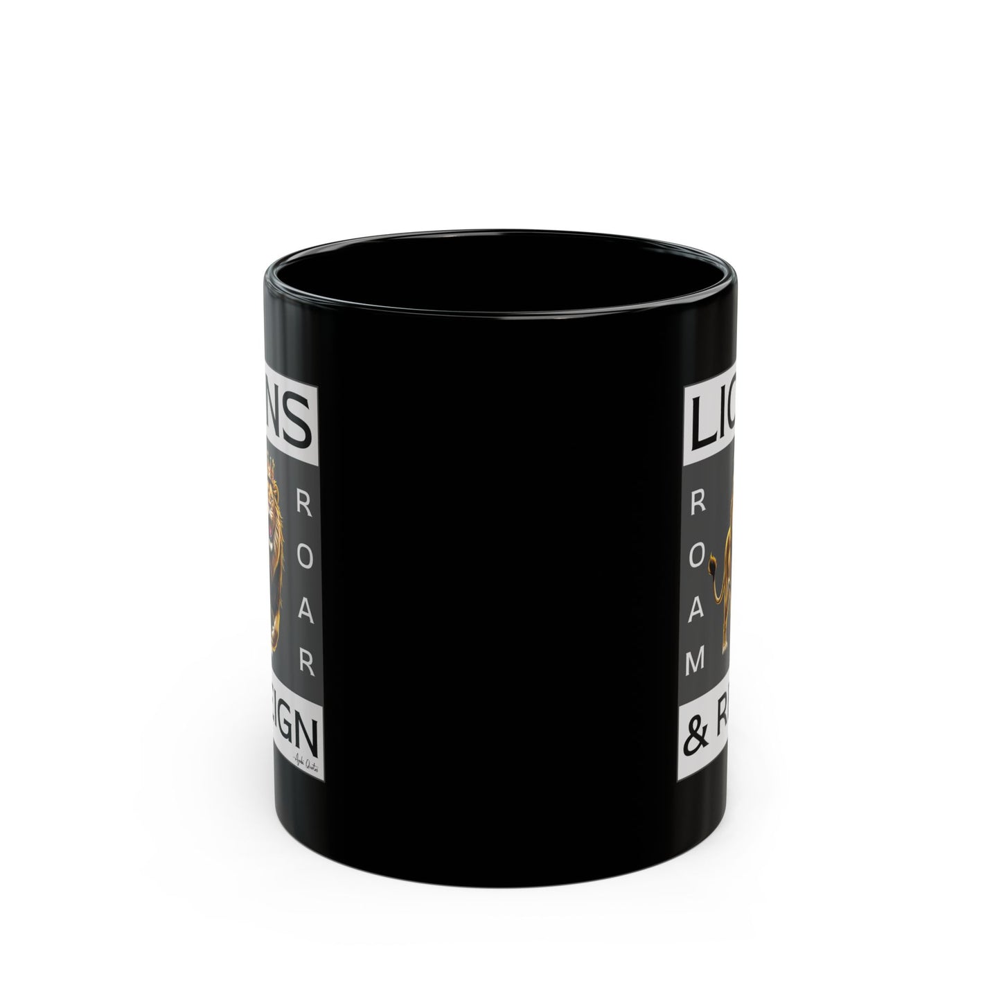 Lions RRR (Color) - 11oz Black Mug