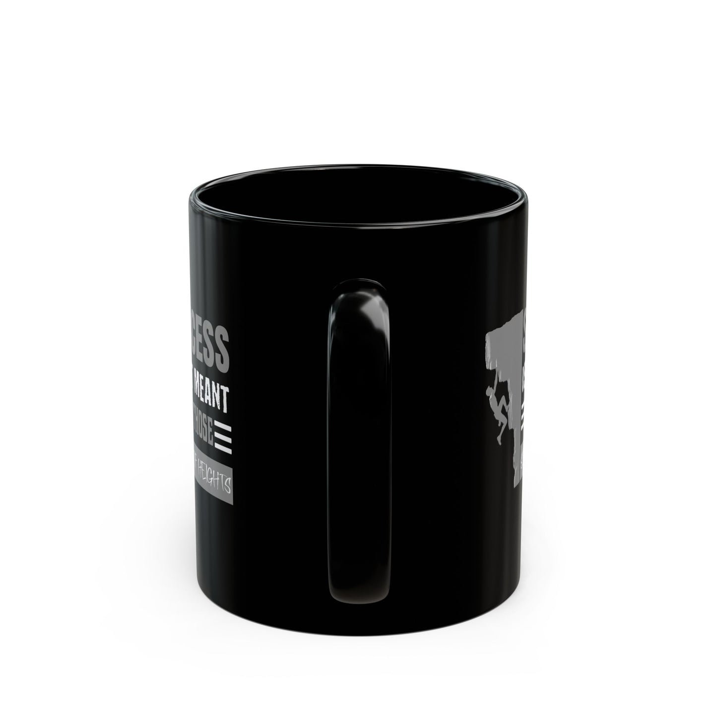 Scared of Heights - 11oz Black Mug