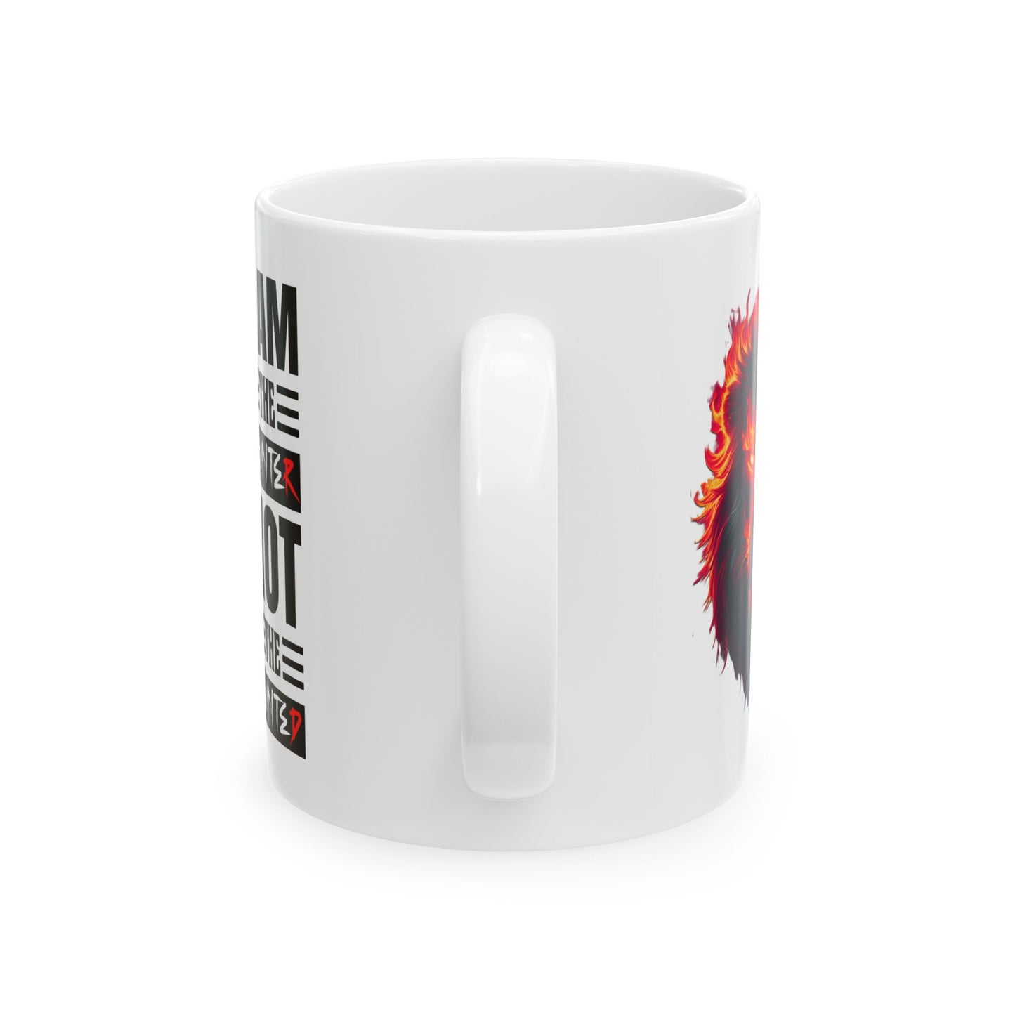 I Am The Hunter (Lion) - 11oz White Mug