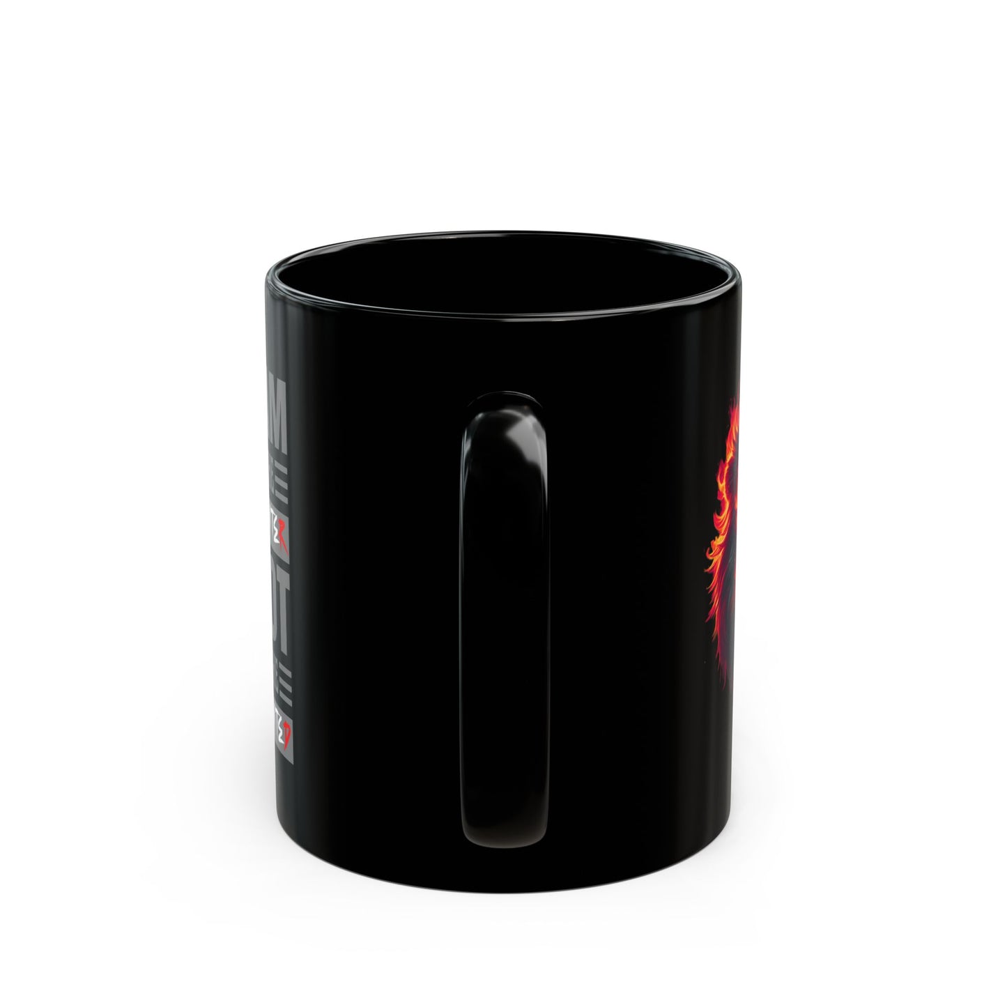 I Am The Hunter (Lion) - 11oz Black Mug