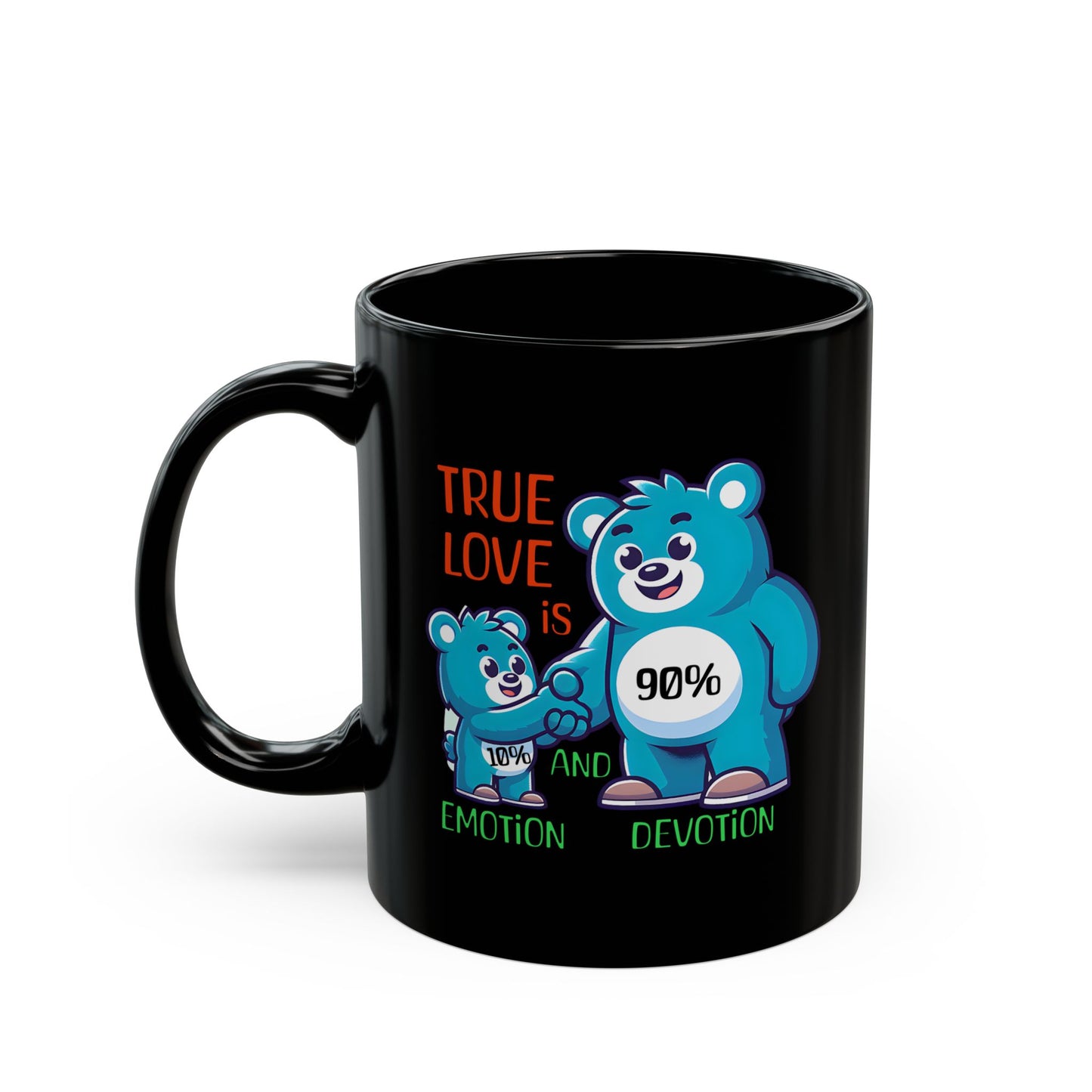 True Love - 11oz Black Mug