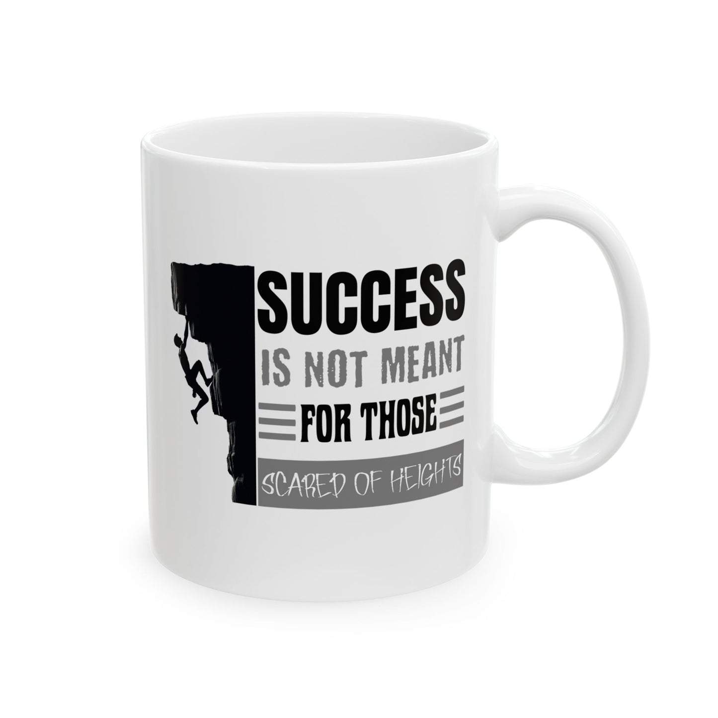 Scared of Heights - 11oz White Mug