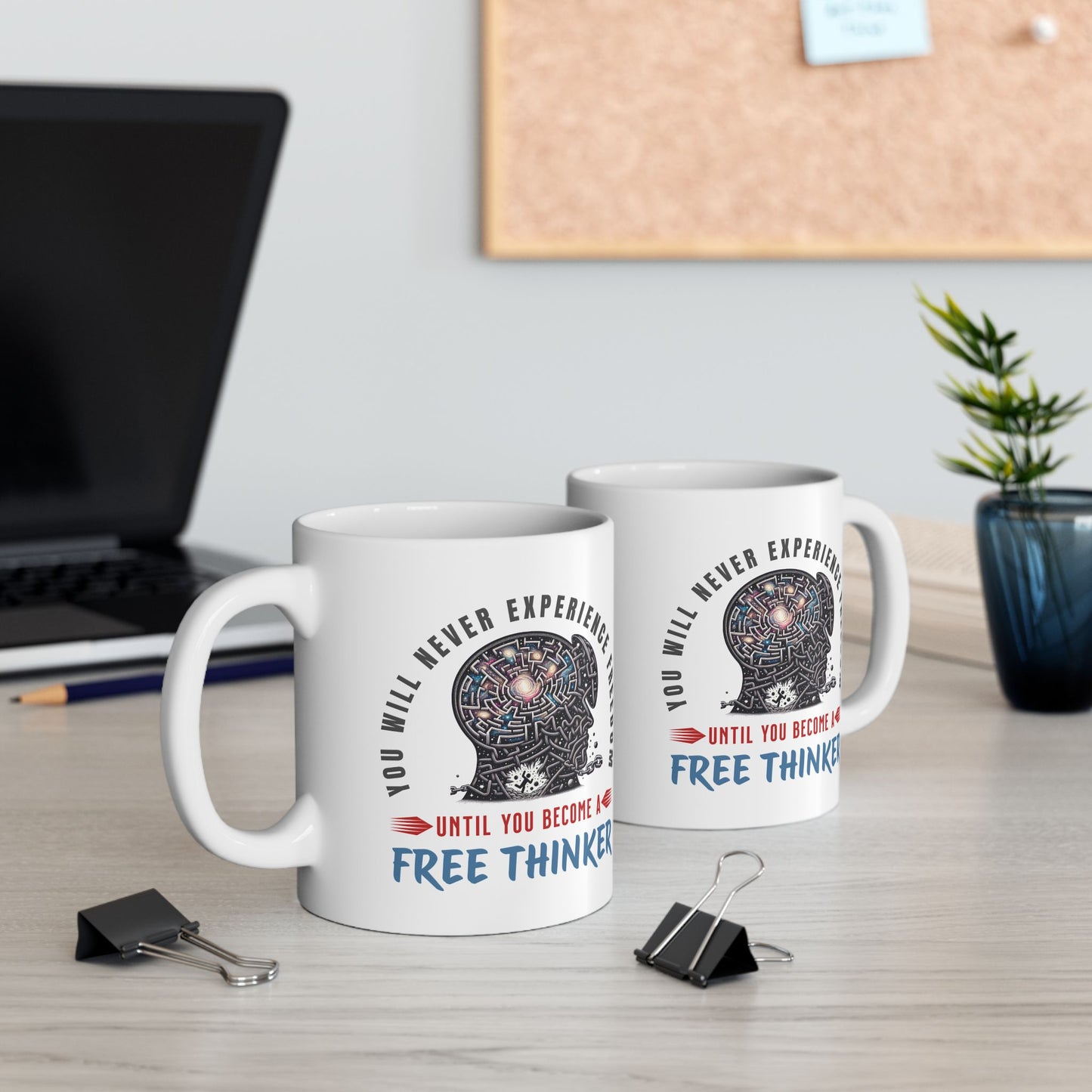Free Thinker - 11oz White Mug