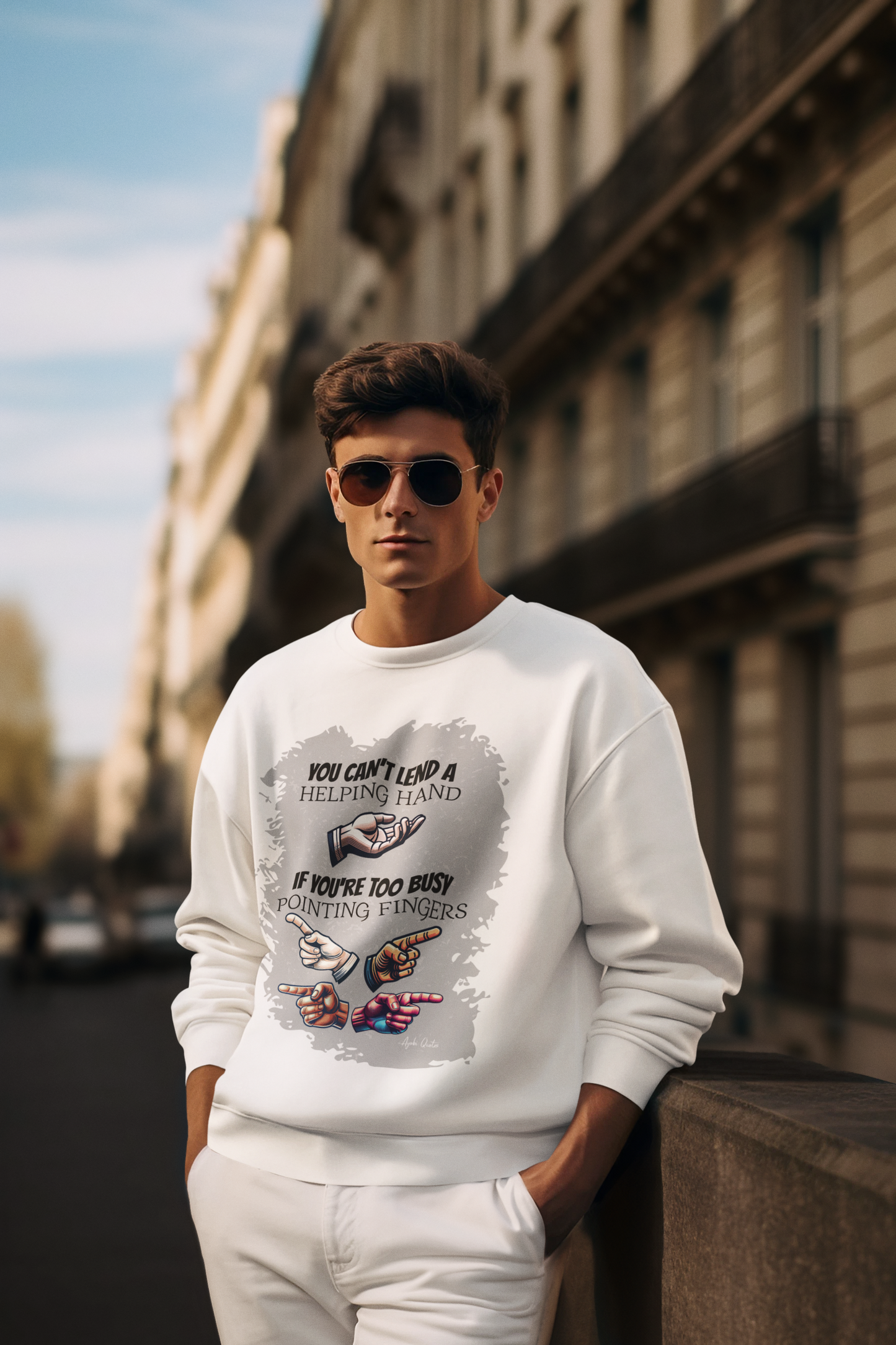 Helping Hand - Unisex Sweatshirt