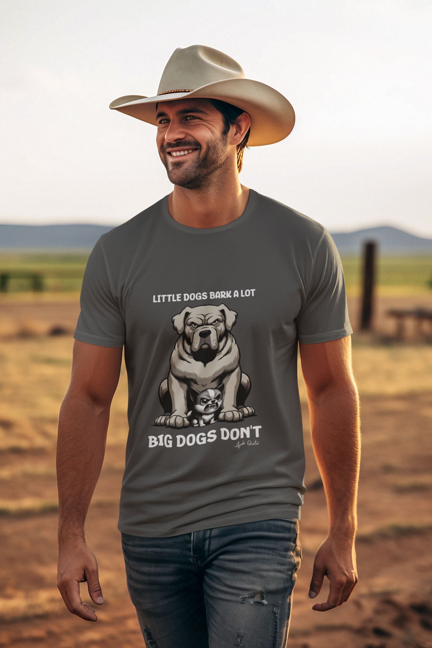 Little Dogs & Big Dogs - Unisex T-Shirt