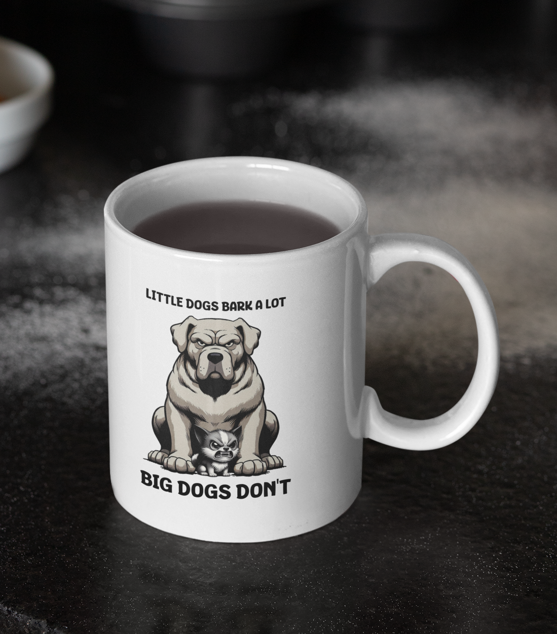 Little Dogs & Big Dogs - 11oz White Mug