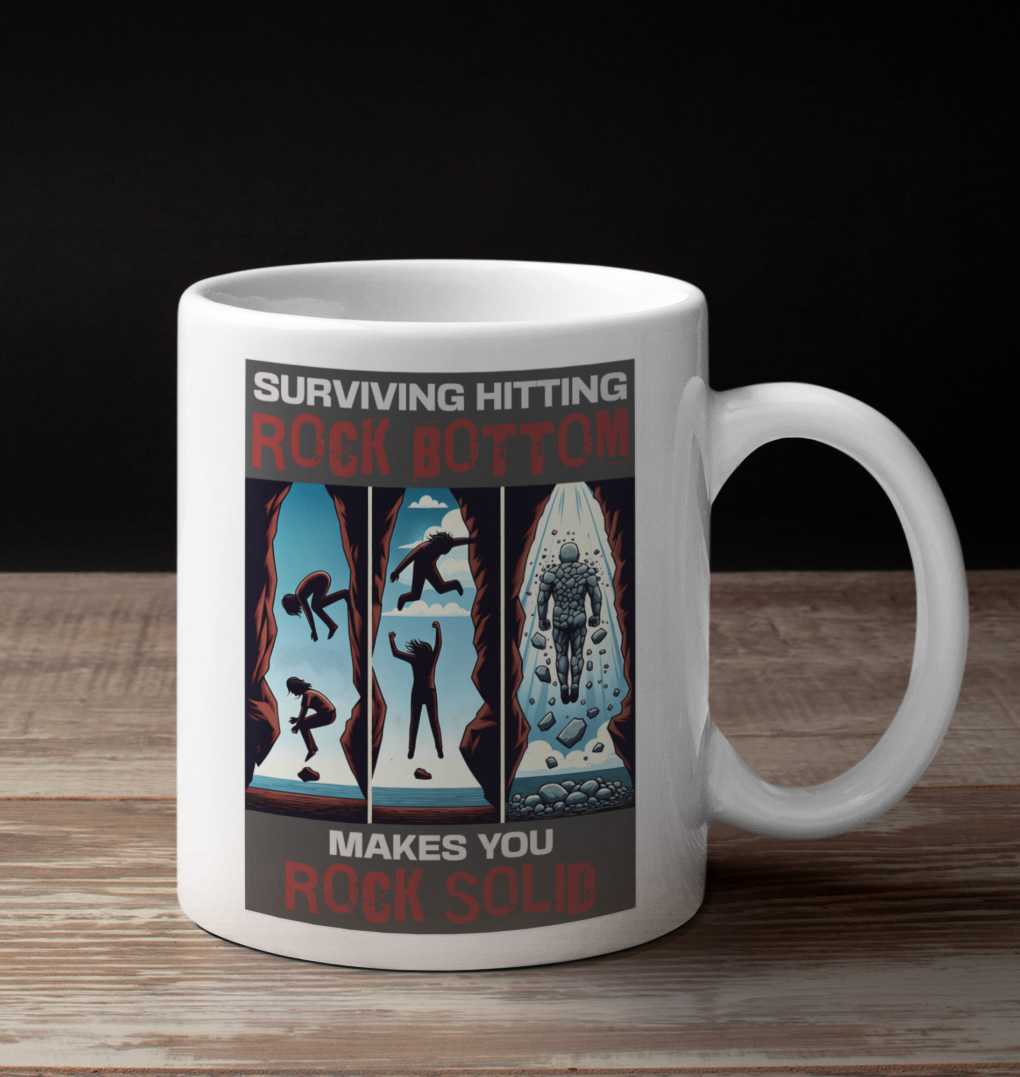 Rock Solid - 11oz White Mug