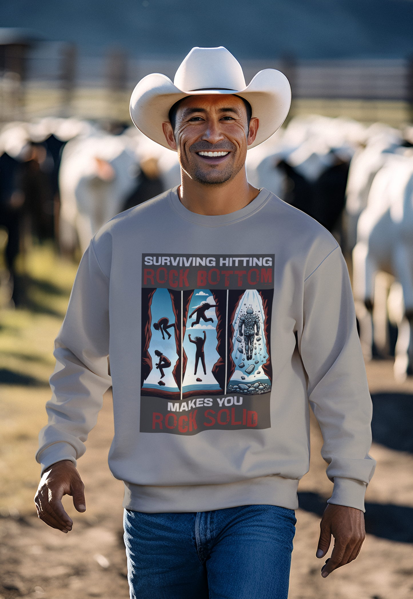 Rock Solid - Unisex Sweatshirt