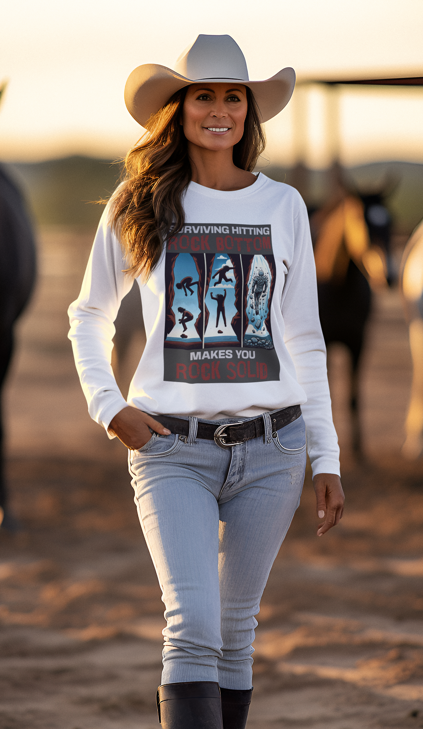 Rock Solid - Unisex Sweatshirt