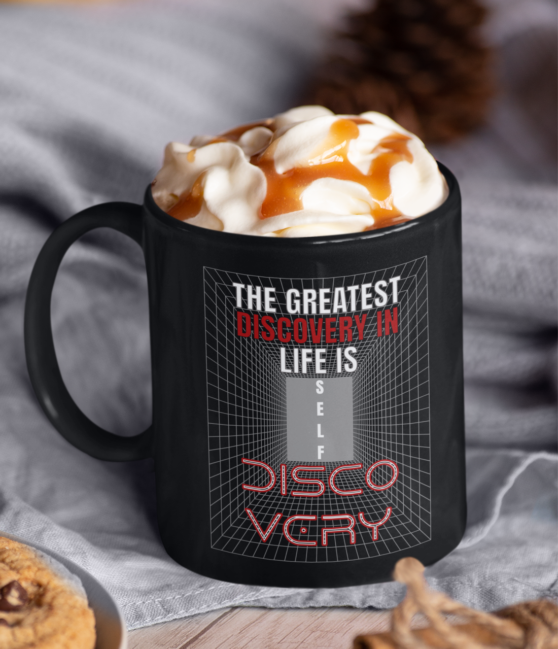 The Greatest Discovery - 11oz Black Mug