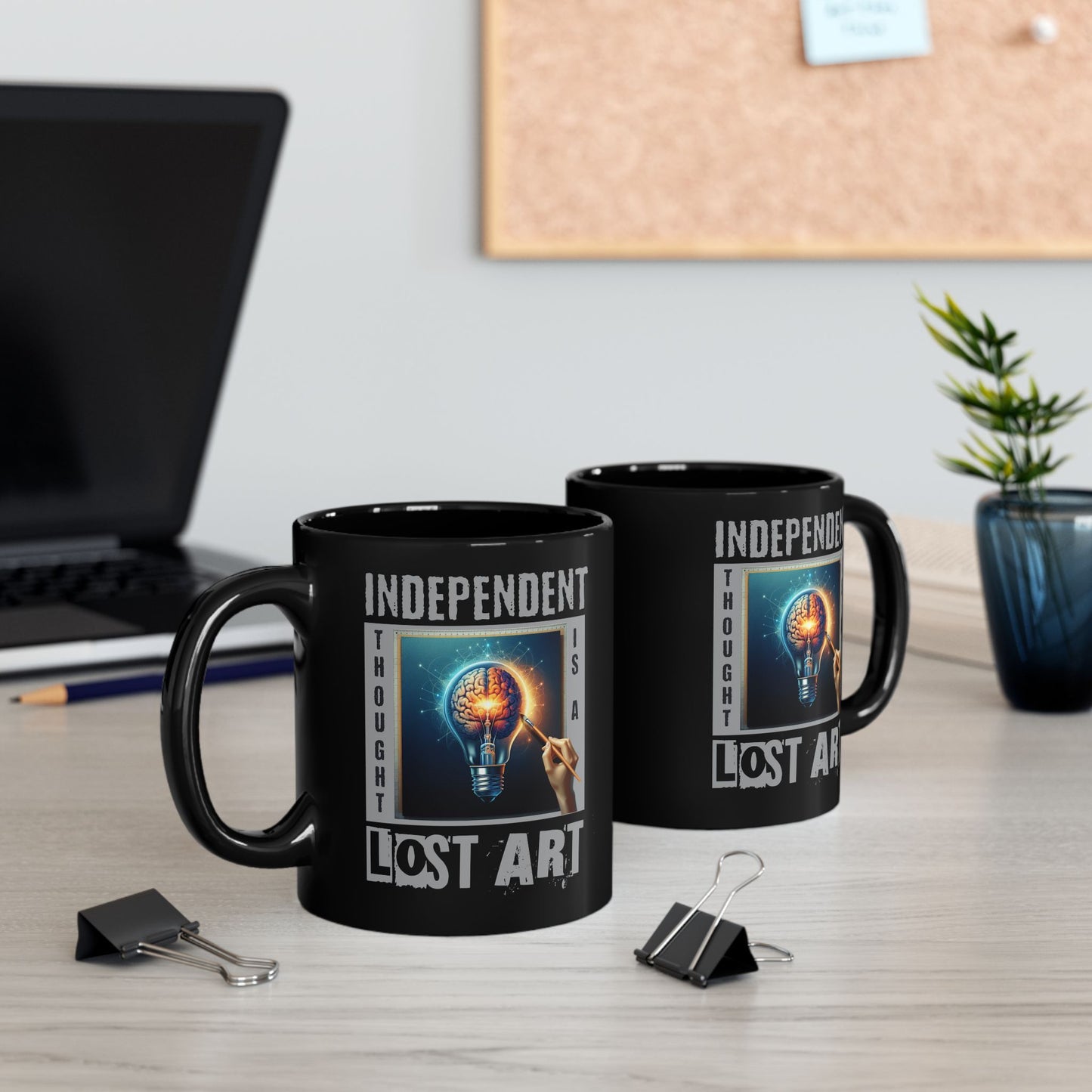 Independent Thought - 11oz Black Mug