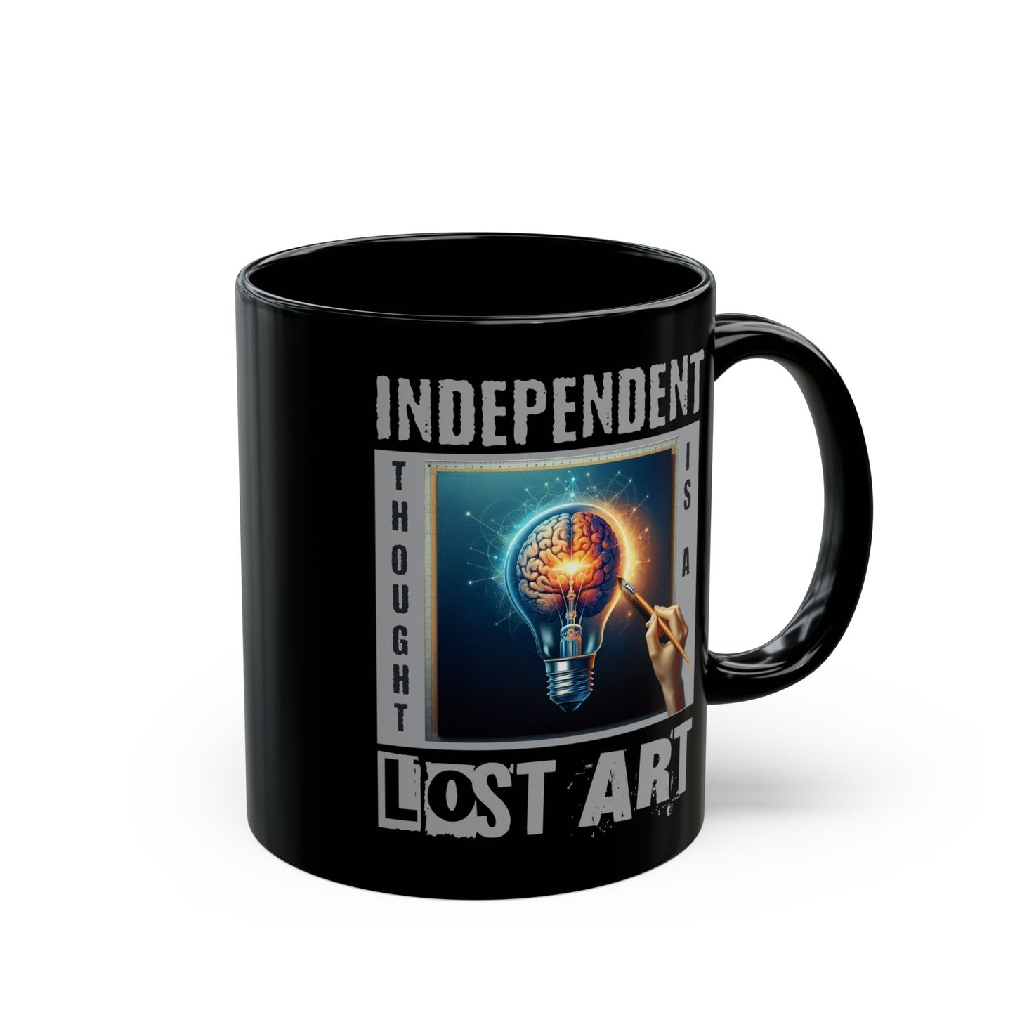 Independent Thought - 11oz Black Mug