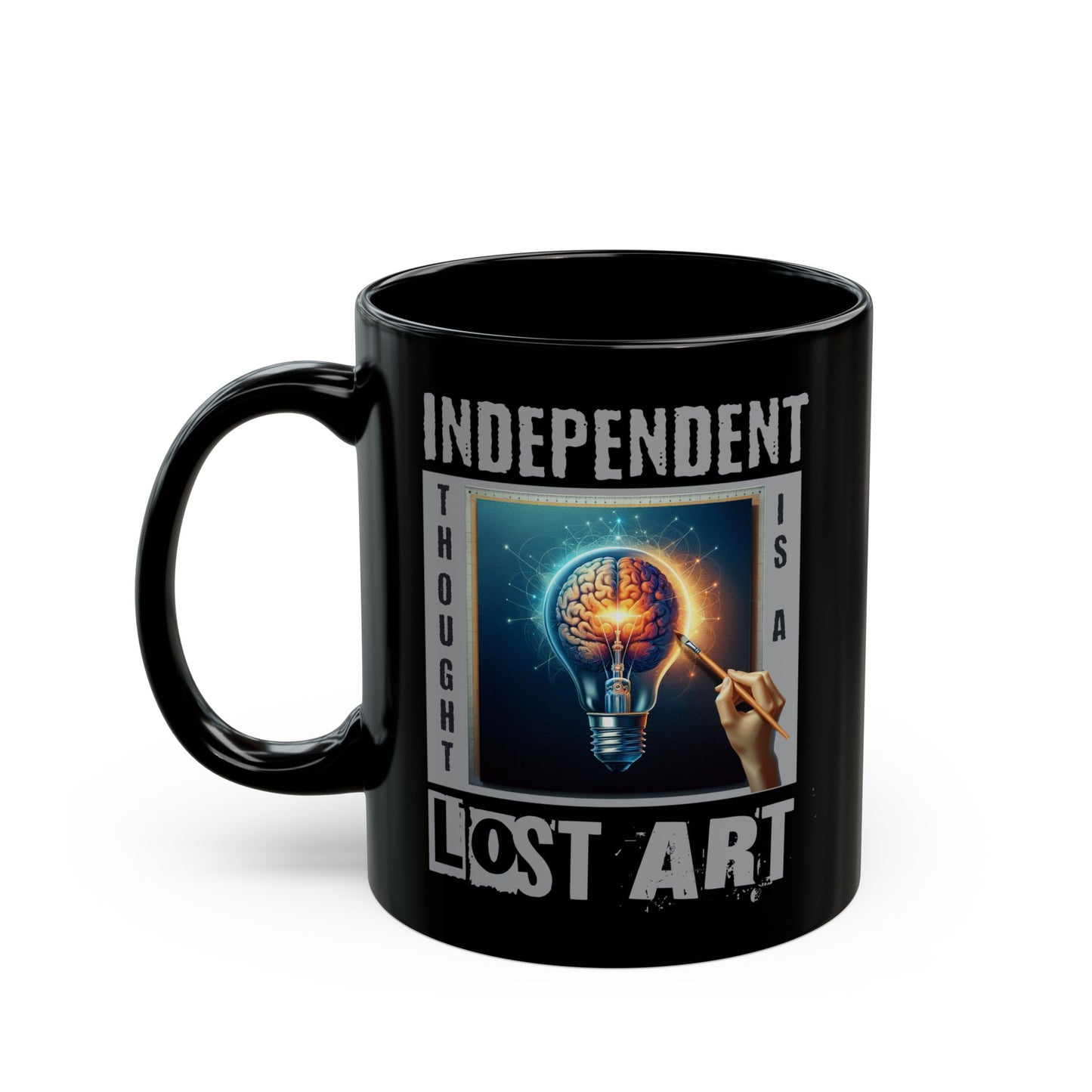 Independent Thought - 11oz Black Mug