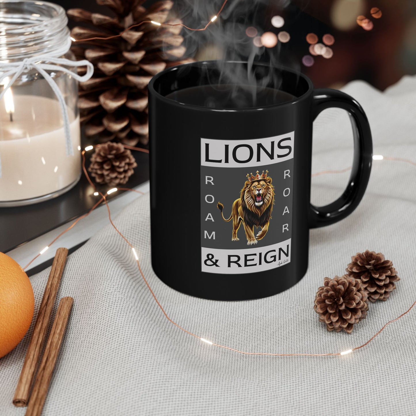 Lions RRR (Color) - 11oz Black Mug
