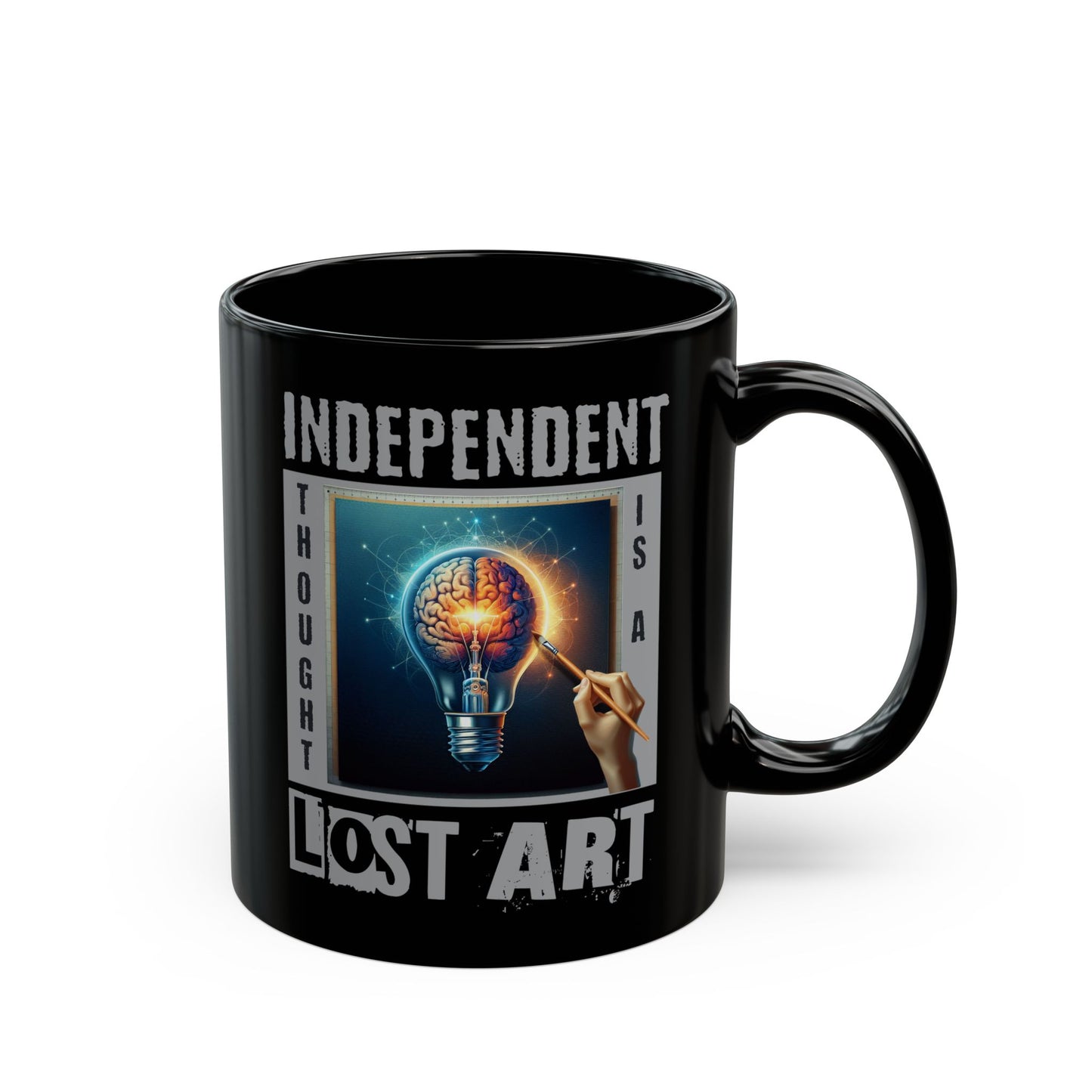 Independent Thought - 11oz Black Mug
