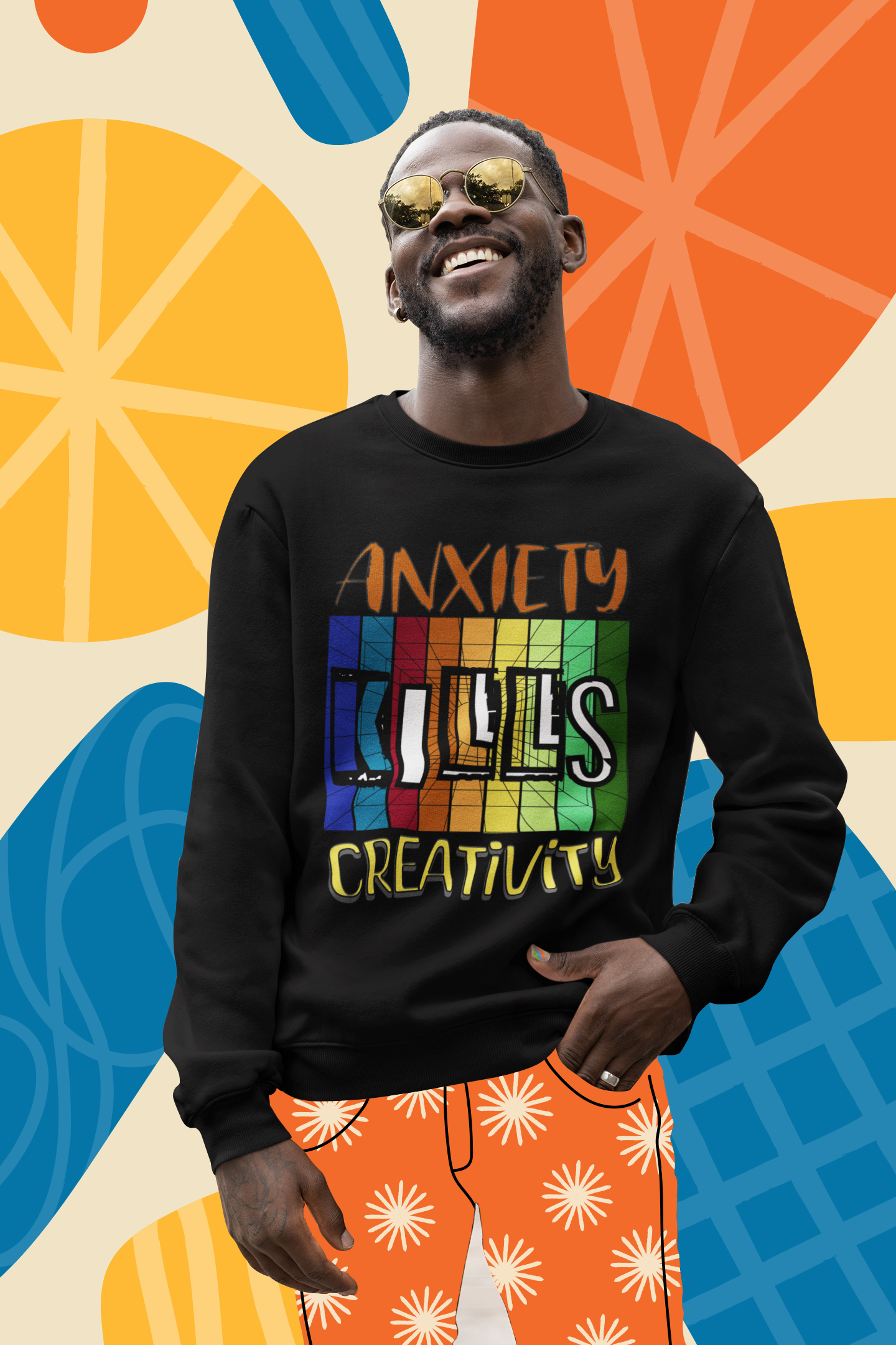 Anxiety Kills Creativity - Unisex Sweatshirt