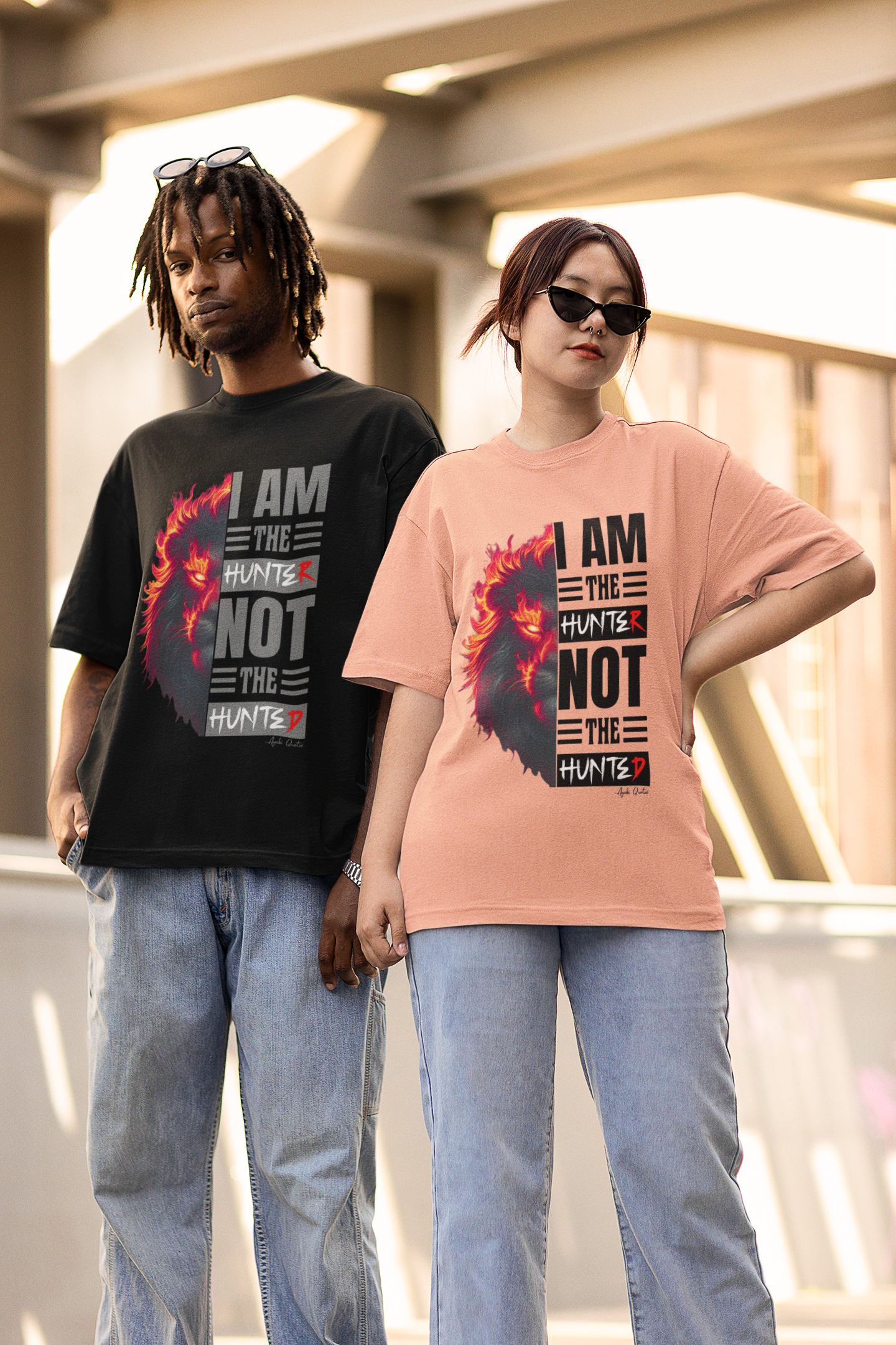 I Am The Hunter (Lion) - Unisex T-Shirt