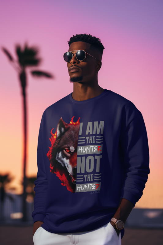 I Am The Hunter (Wolf) - Unisex Sweatshirt