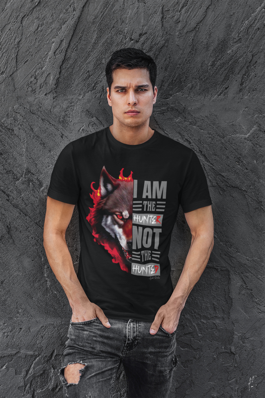I Am The Hunter (Wolf) - Unisex T-Shirt