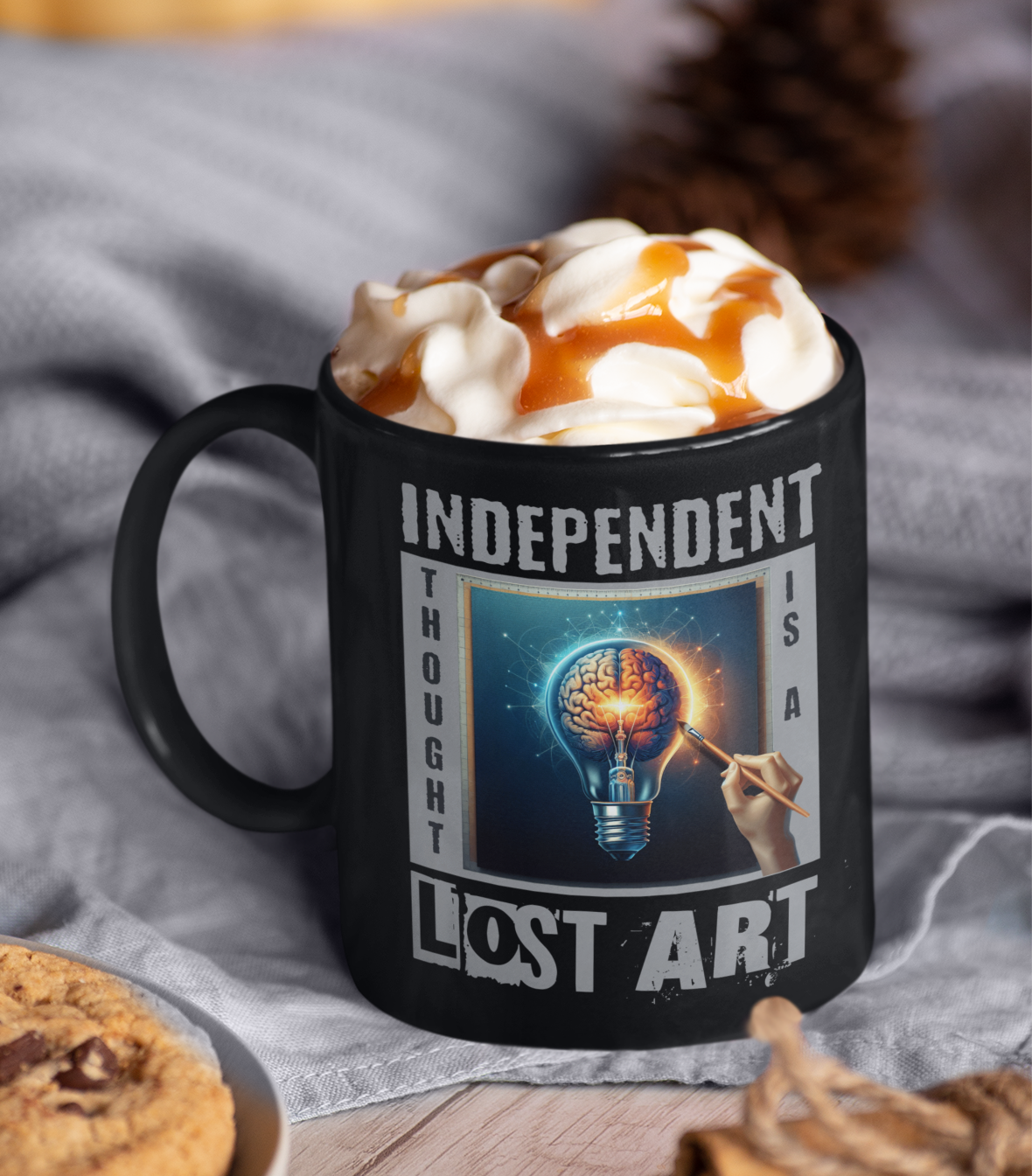 Independent Thought - 11oz Black Mug