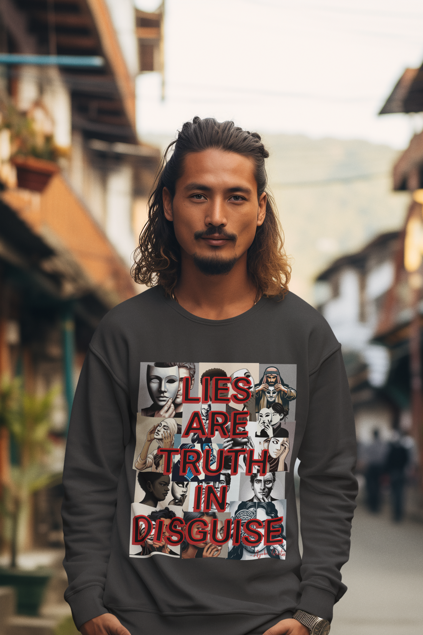 Lies Are Truth In Disguise - Unisex Sweatshirt