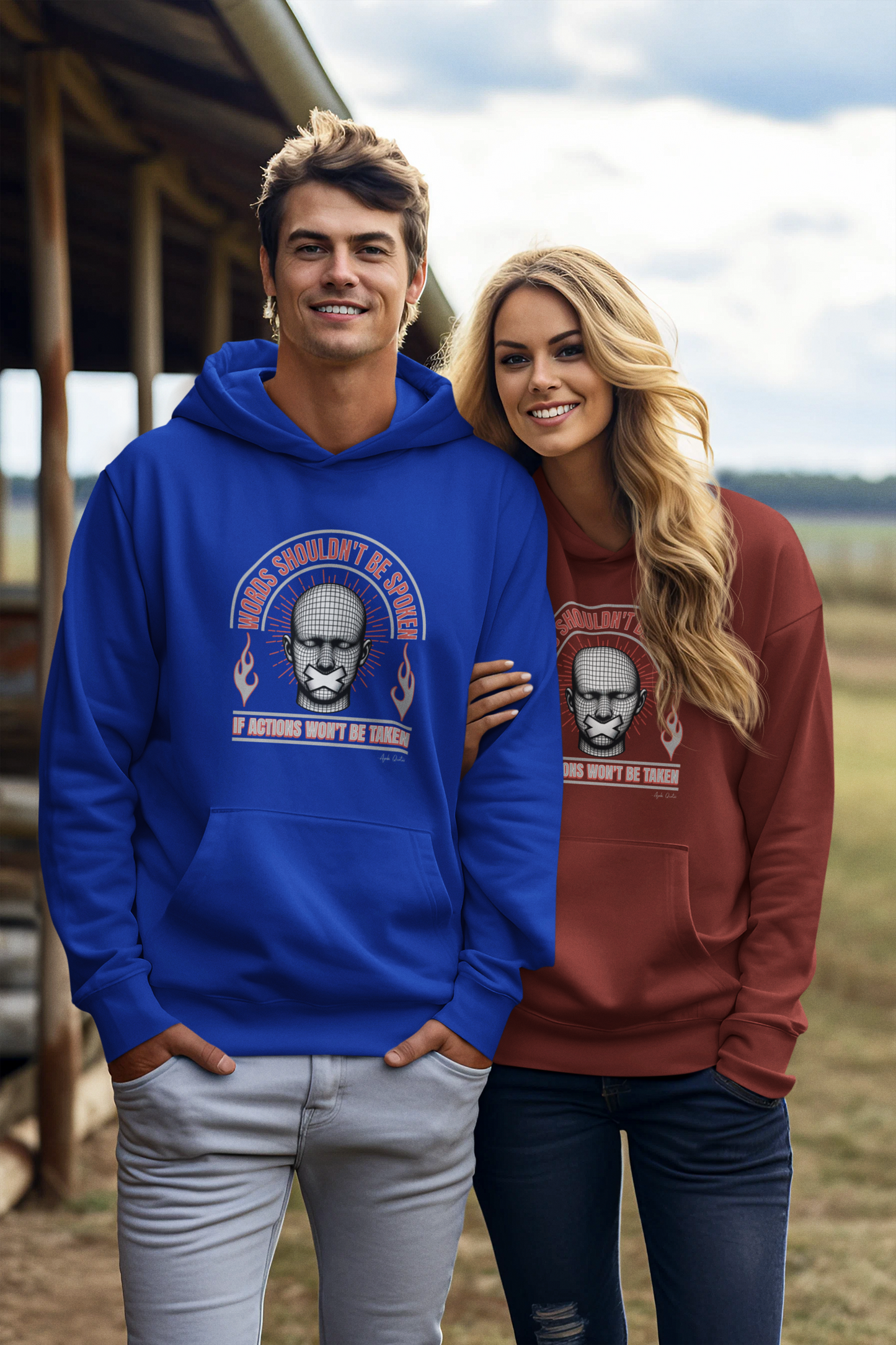 Words & Actions - Unisex Hoodie