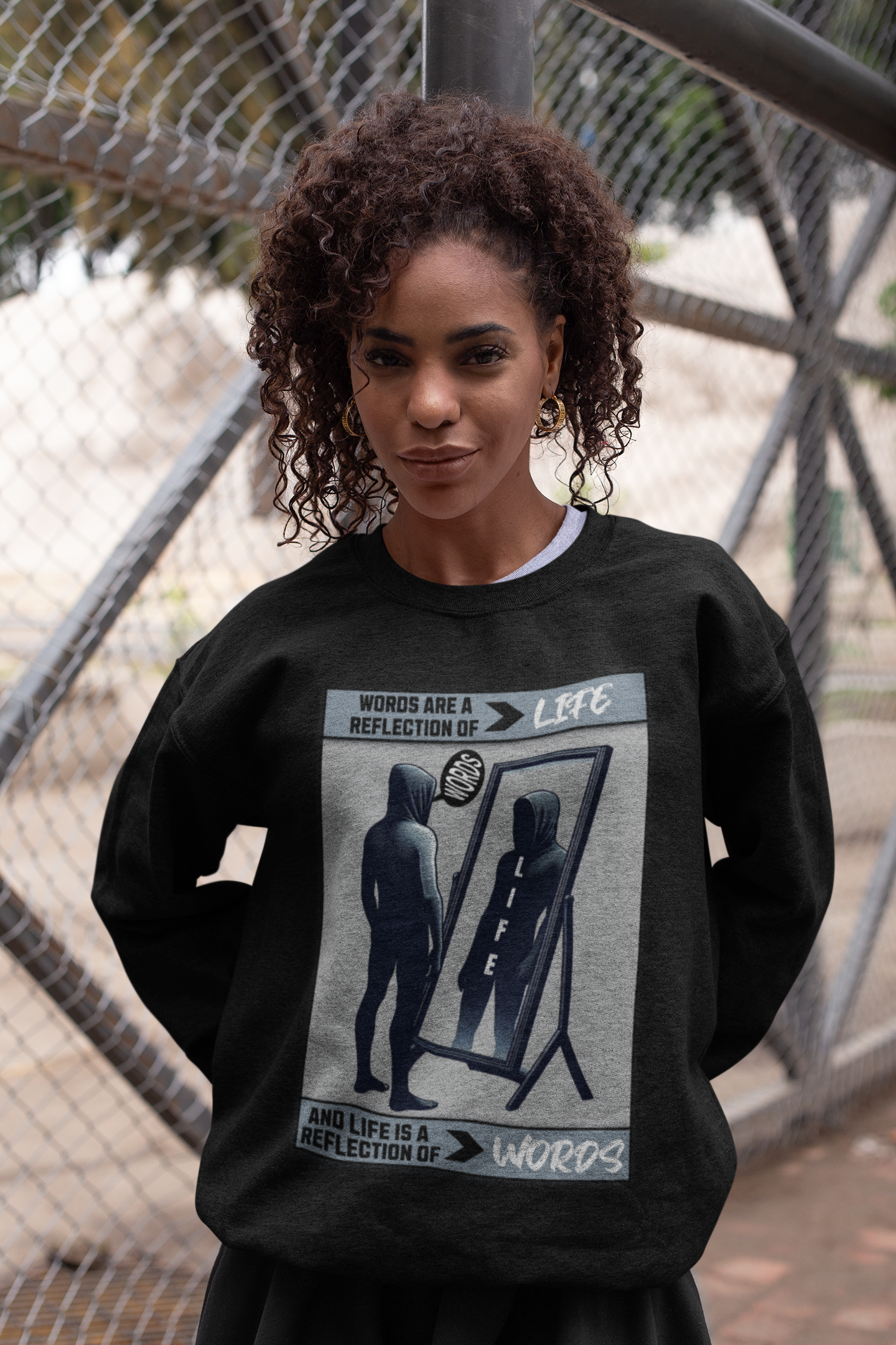 Words & Life - Unisex Sweatshirt